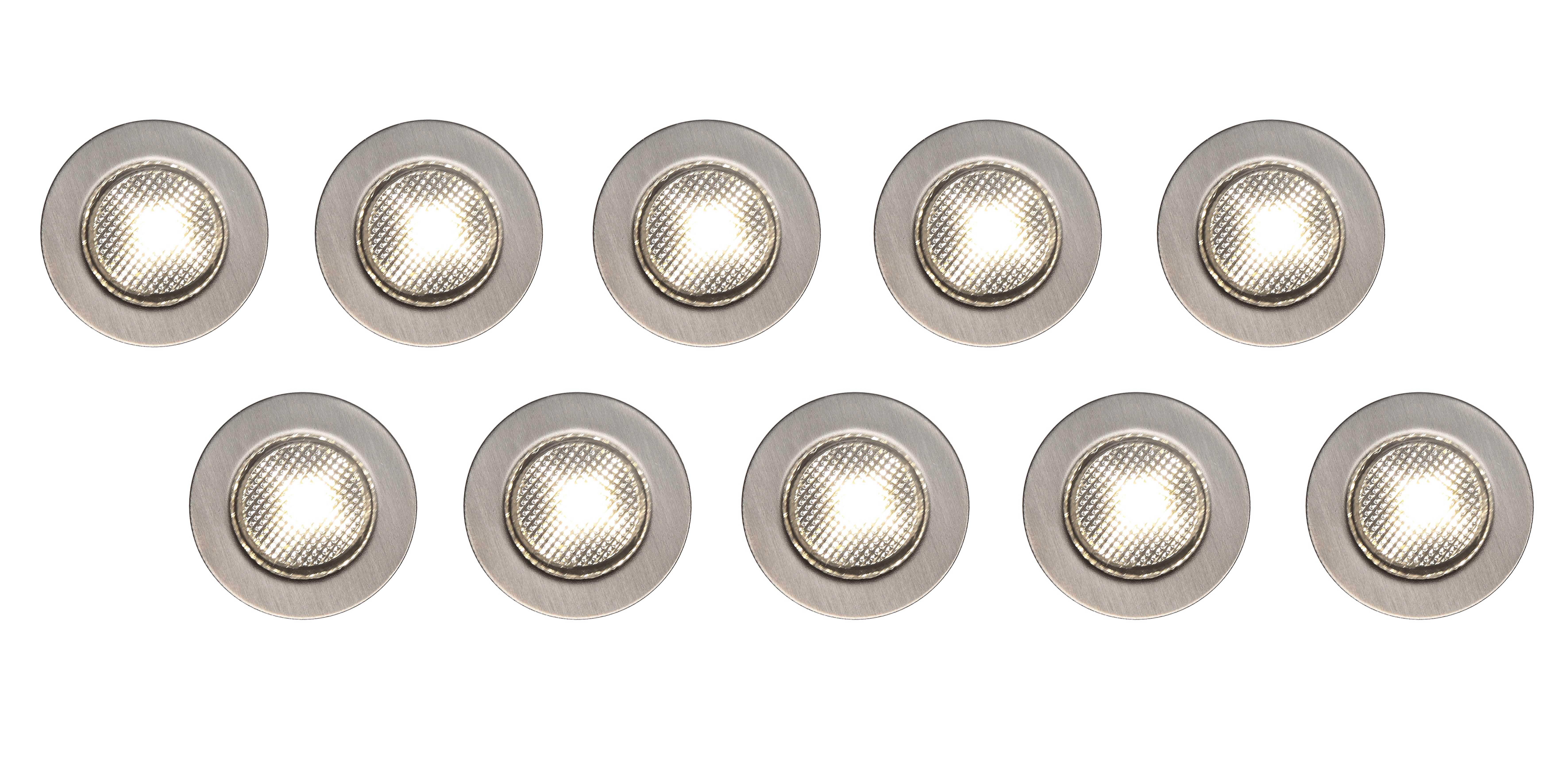 Lot de 10 spots à encastrer extérieur LED, 380 Lm D.3 cm Colorado INSPIRE - 4