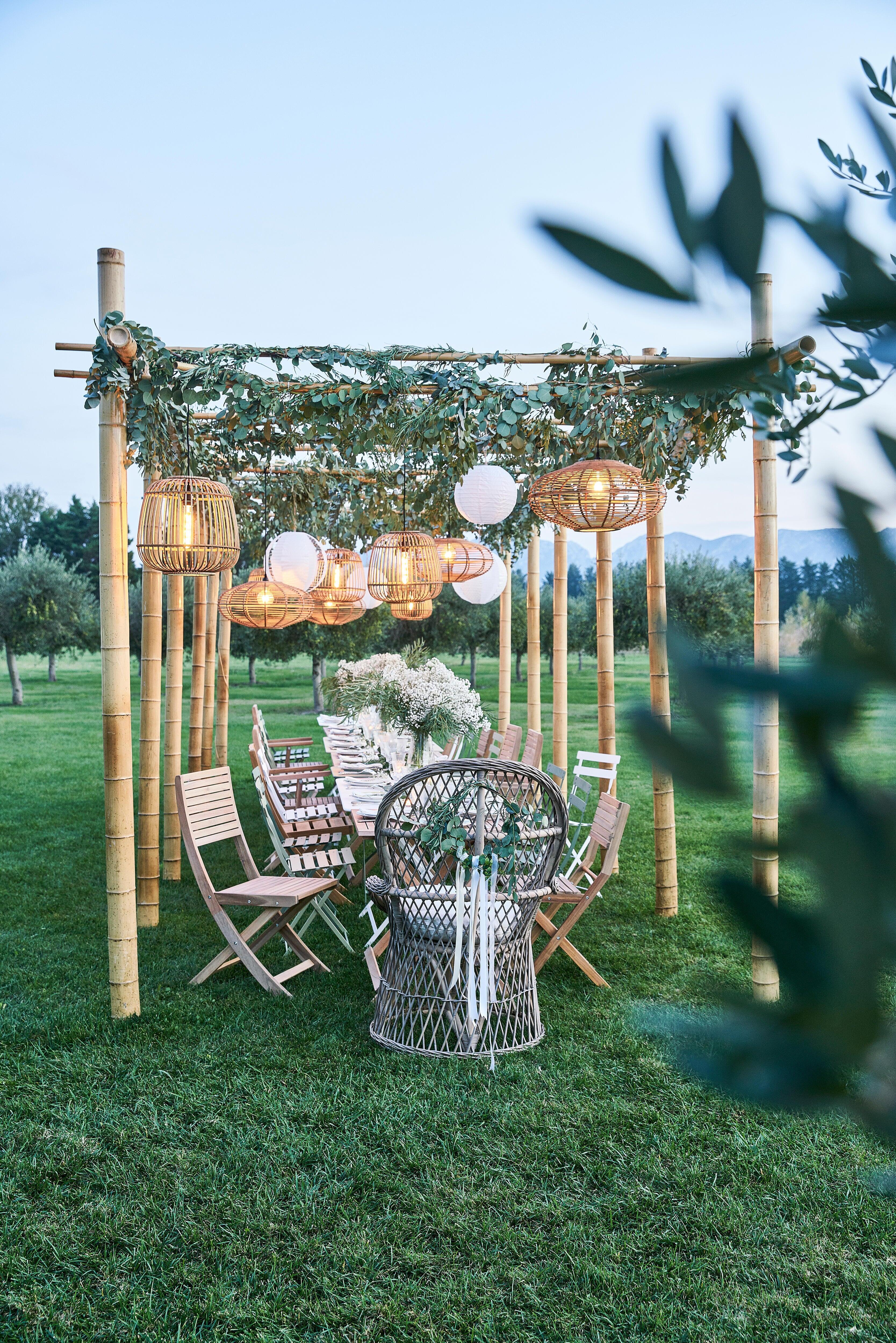 Chaise de jardin Bistro en acier gris - 2