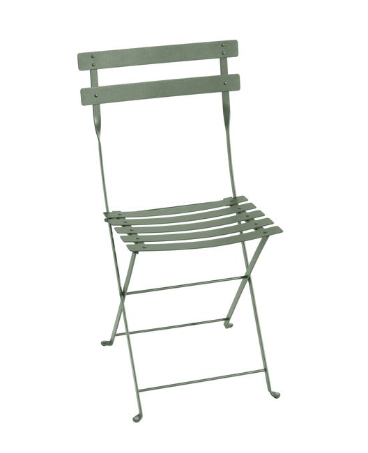 Chaise Bistro en Acier Gris