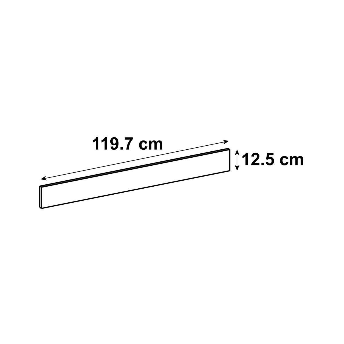 Façade de tiroir de cuisine delinia id Vienne lin mat H.12.5 x l.119.7 cm - 7