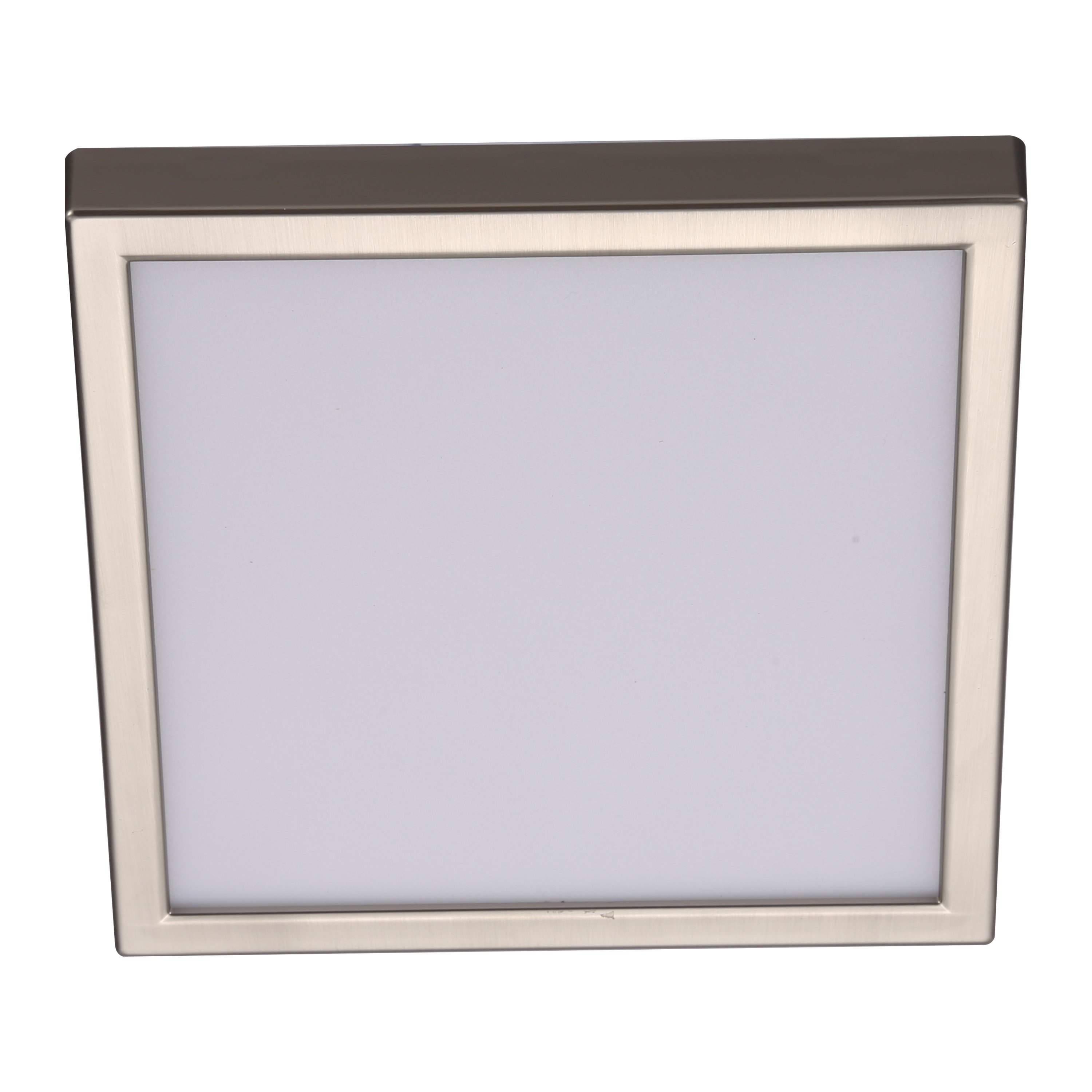 Foco led inspire sanoa cuadrado níquel 2000lm 2700/4000k intensidad regulable