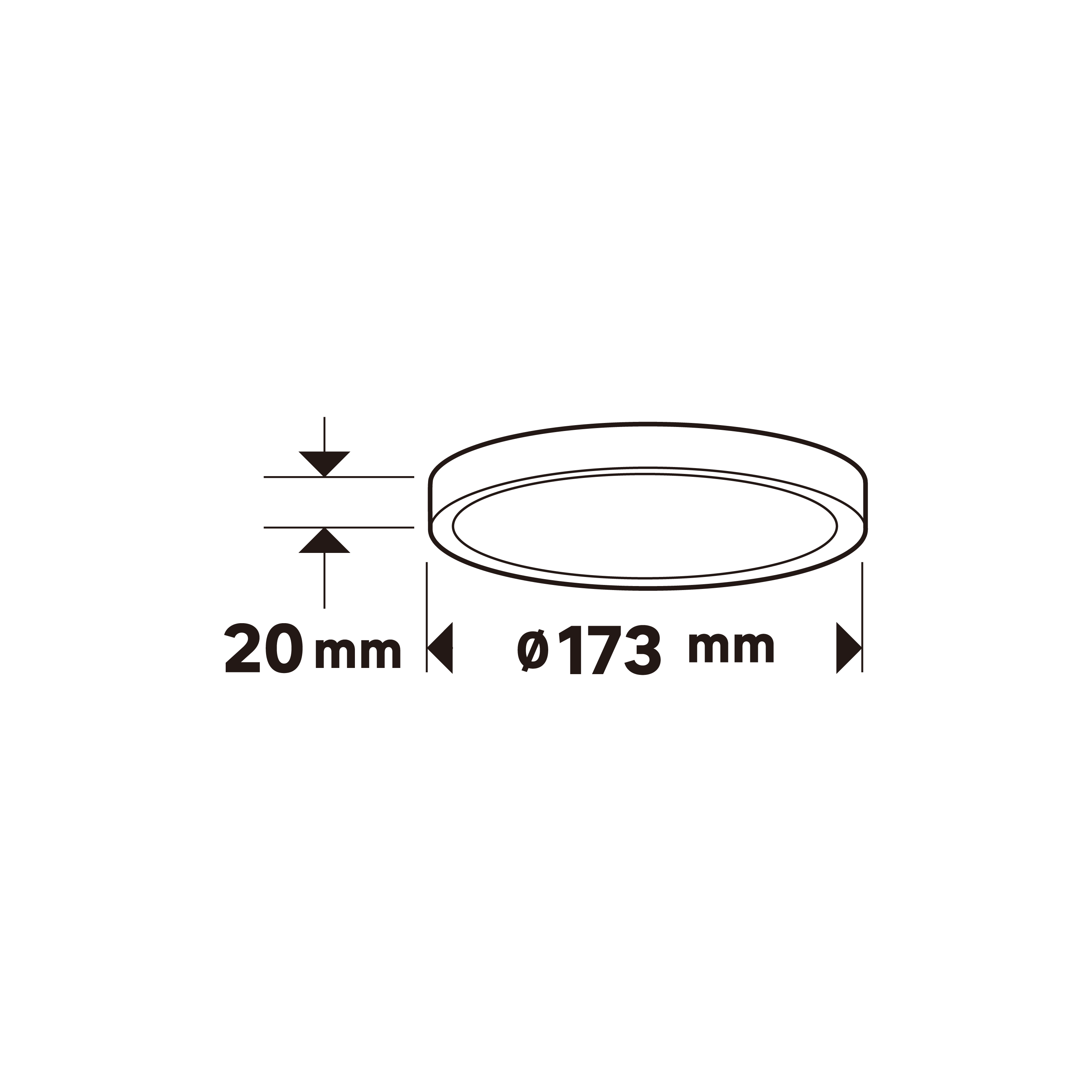 Oprawa LED Sanoa biała 17 cm IP44 Inspire - 8