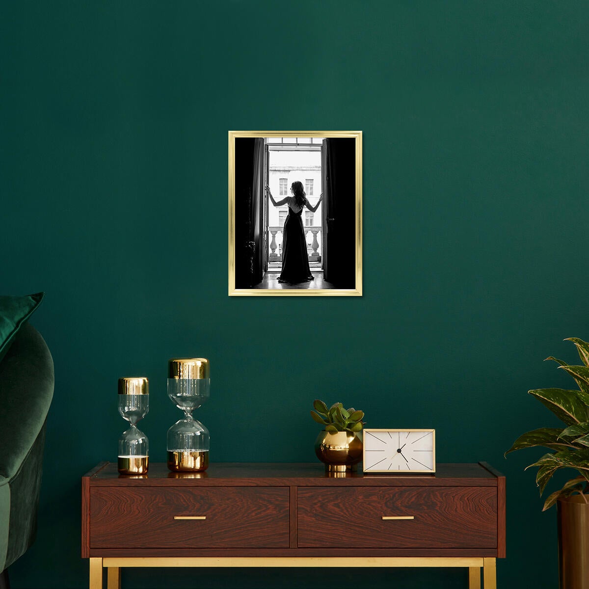 Moldura Julia 40X50 cm dourada - 3