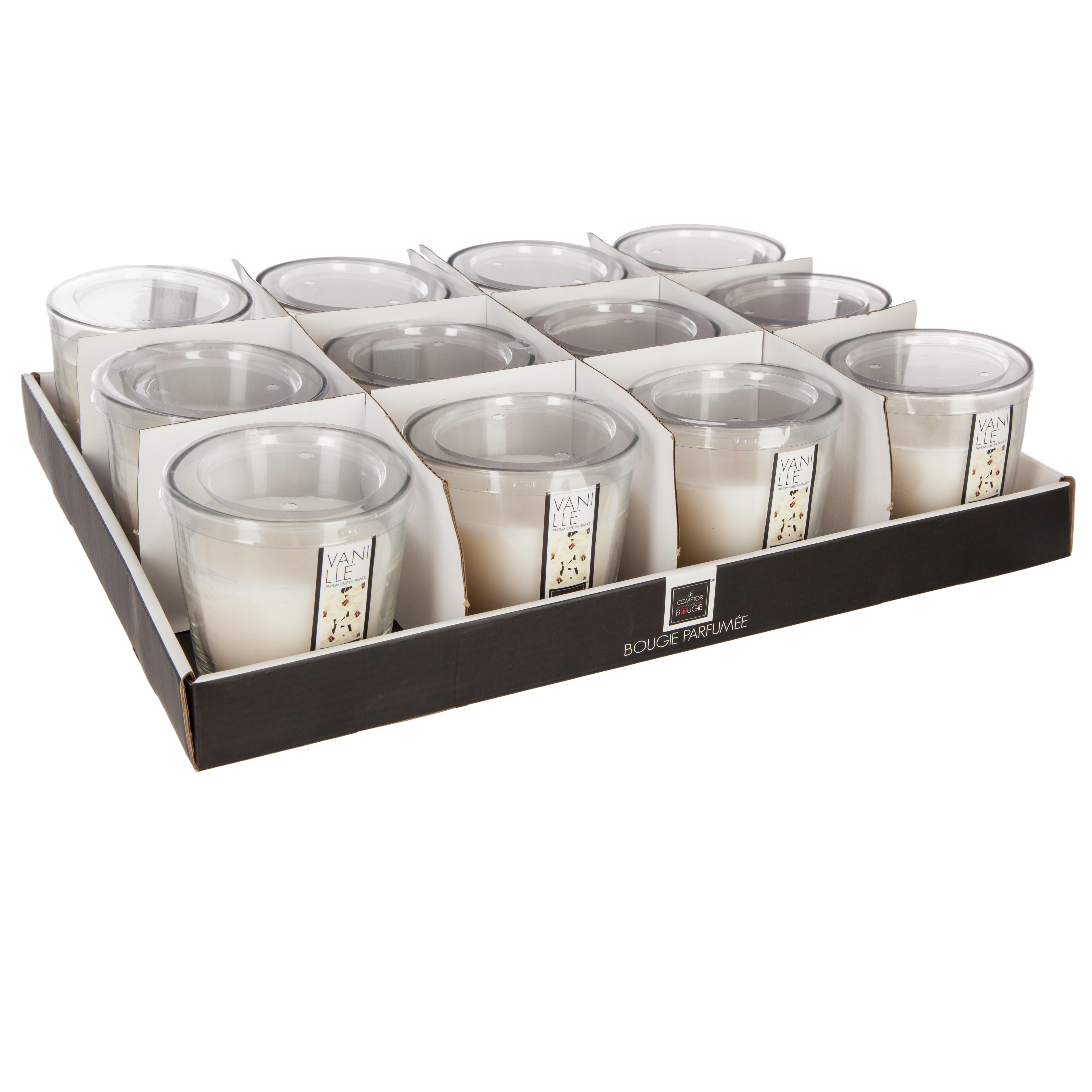 Bougie parfumée Nina, vanille 90 g - 2