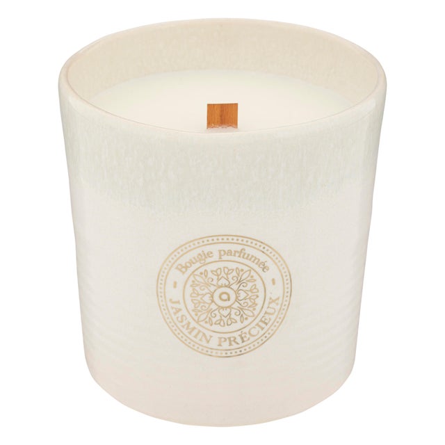 Bougie parfumée en céramique Marco, jasmin 620 g