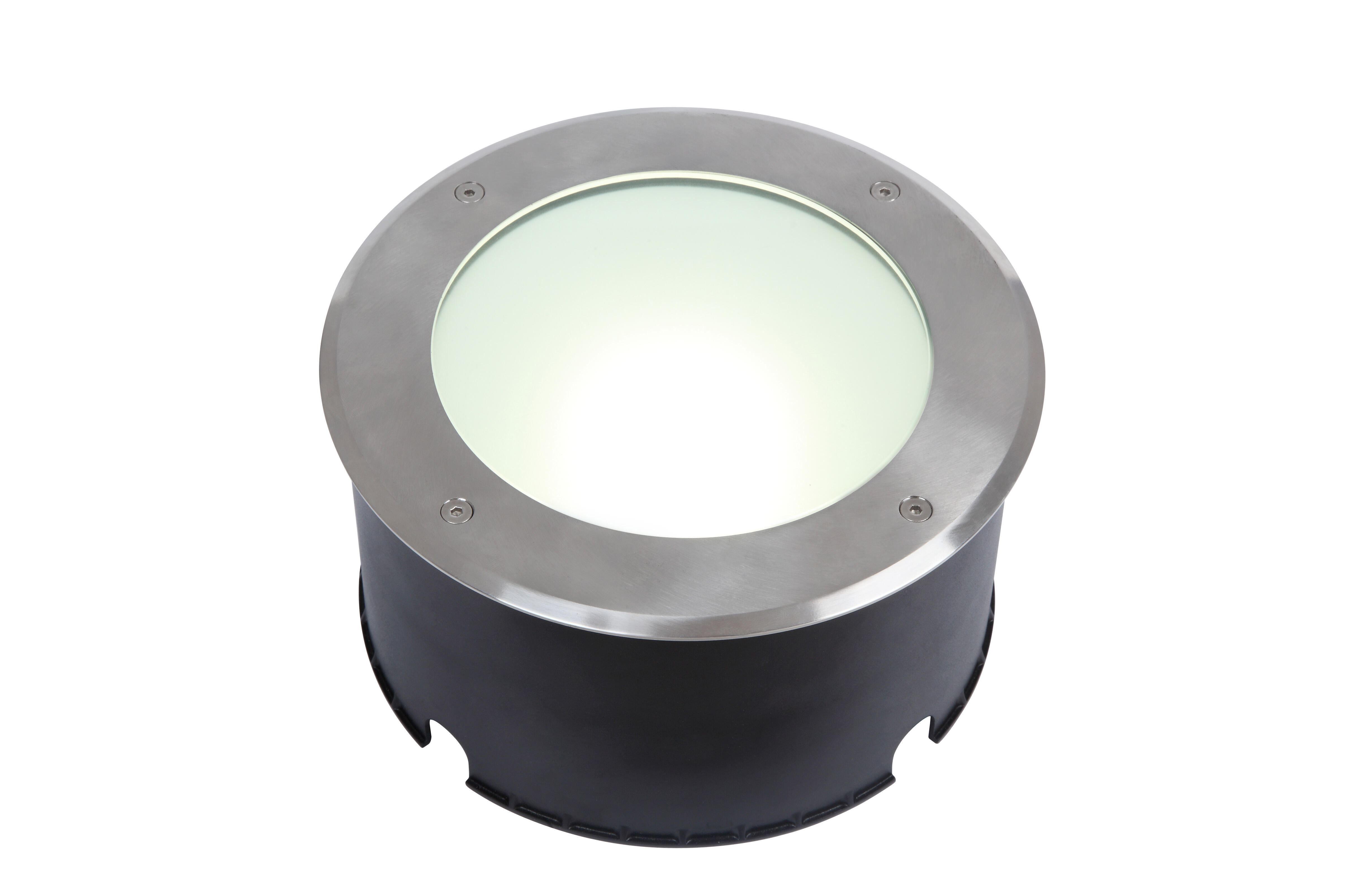 Spot à enterrer LED, 3200 lumens blanc neutre, inox, Ohio INSPIRE rond - 6