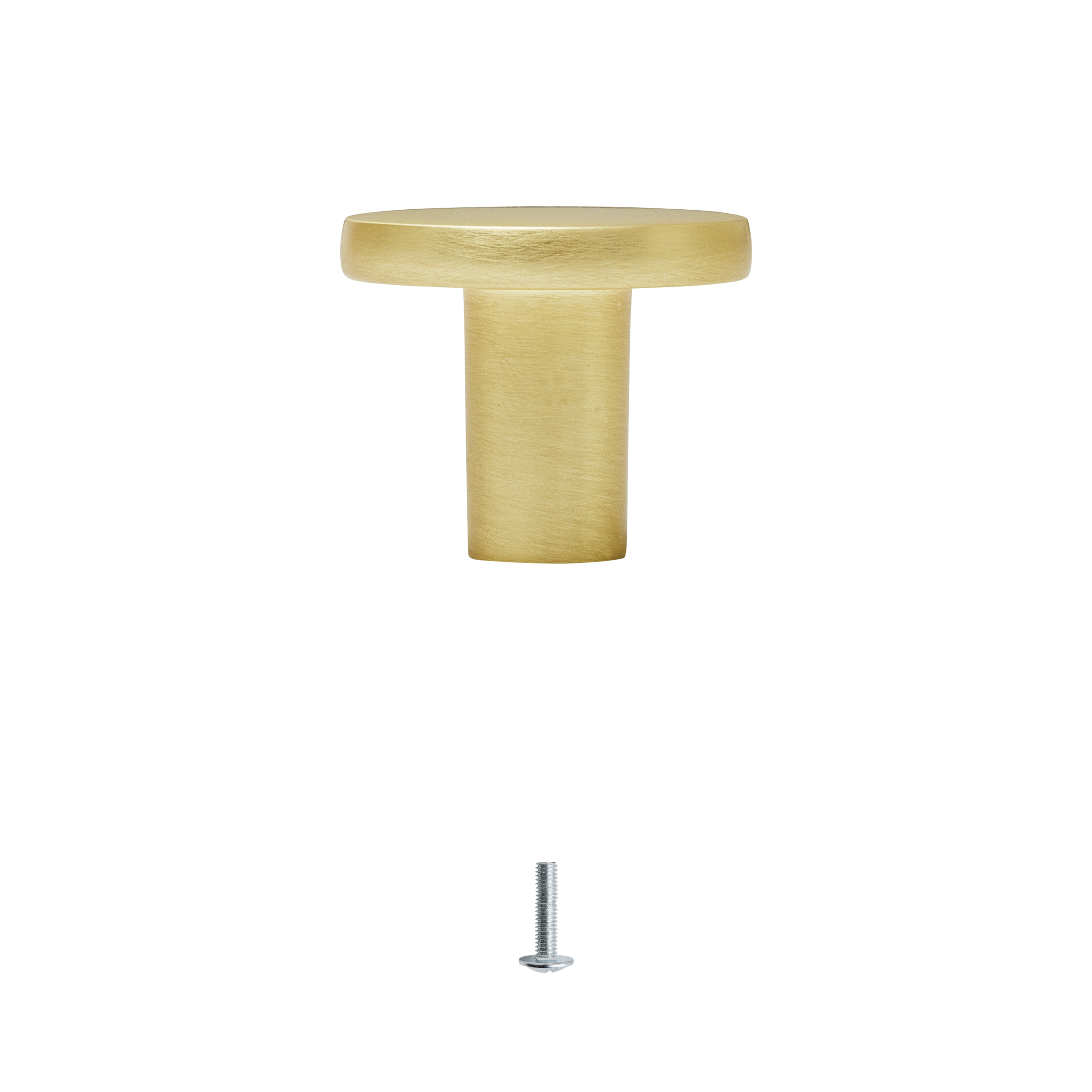 Puxador para móvel alumínio escovado dourado 25 mm Inspire Benny - 2