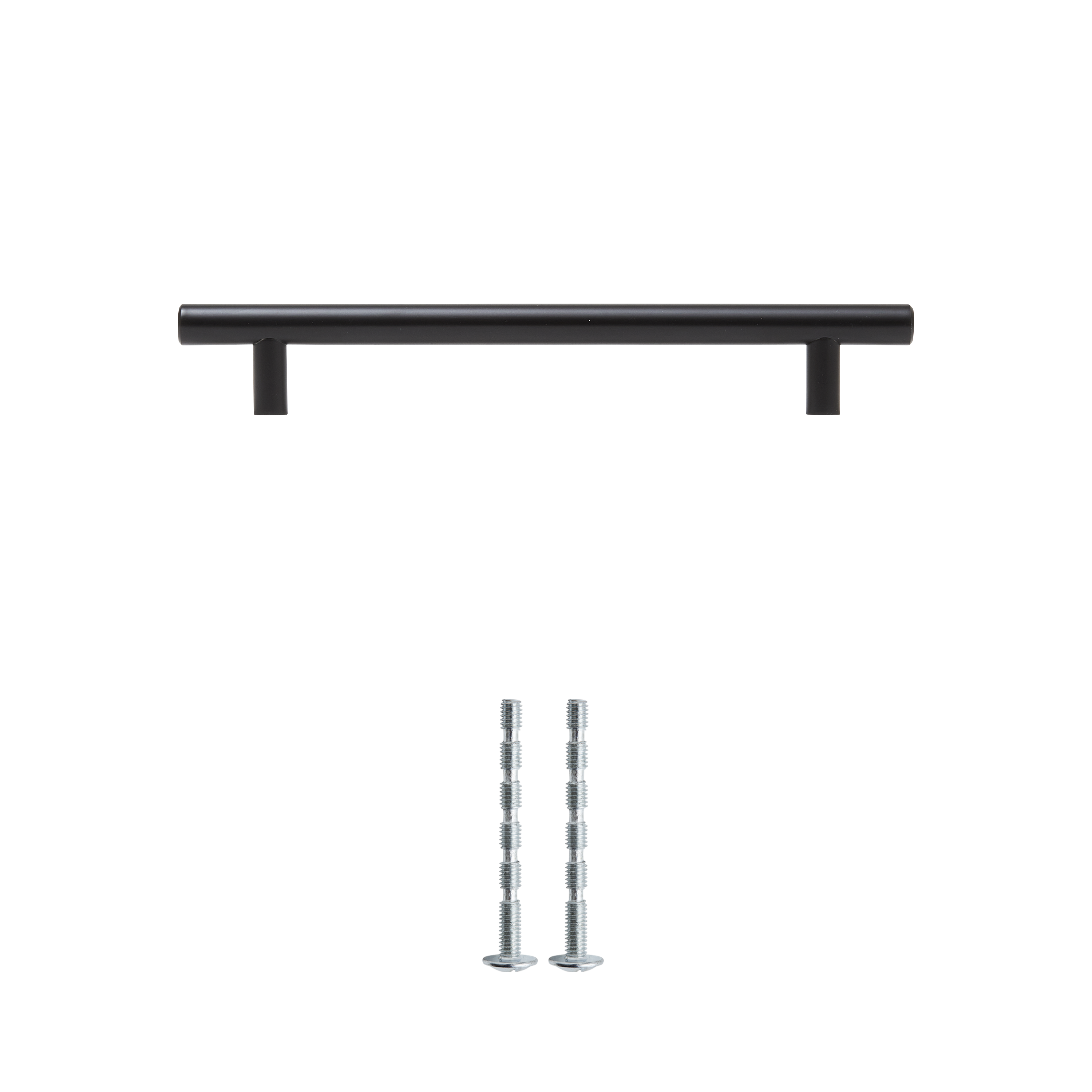 Tirador mueble inspire negro distancia entre eje 160 mm