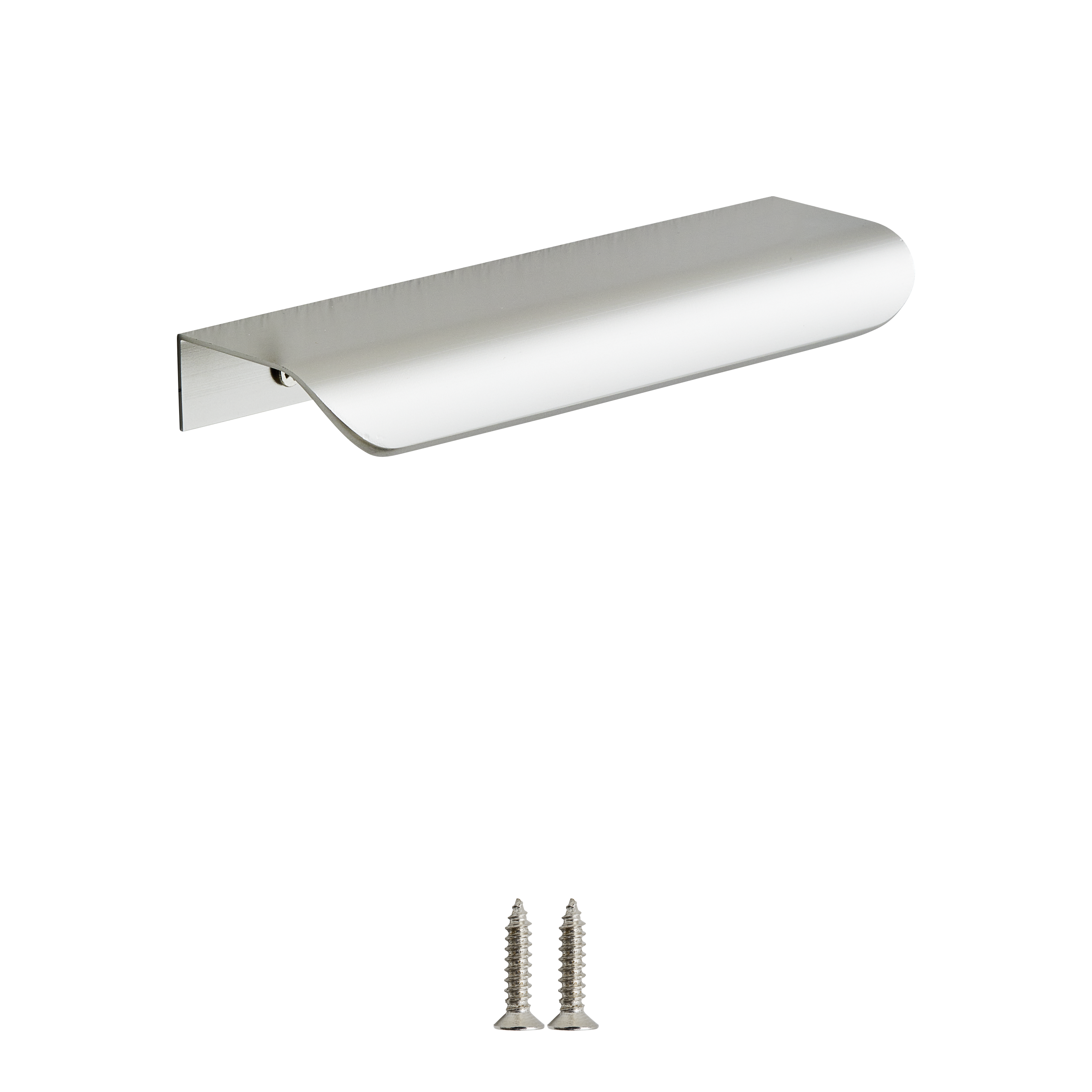 Puxador para móvel asa alumínio escovado prateado 96 mm Inspire Oslo - 4