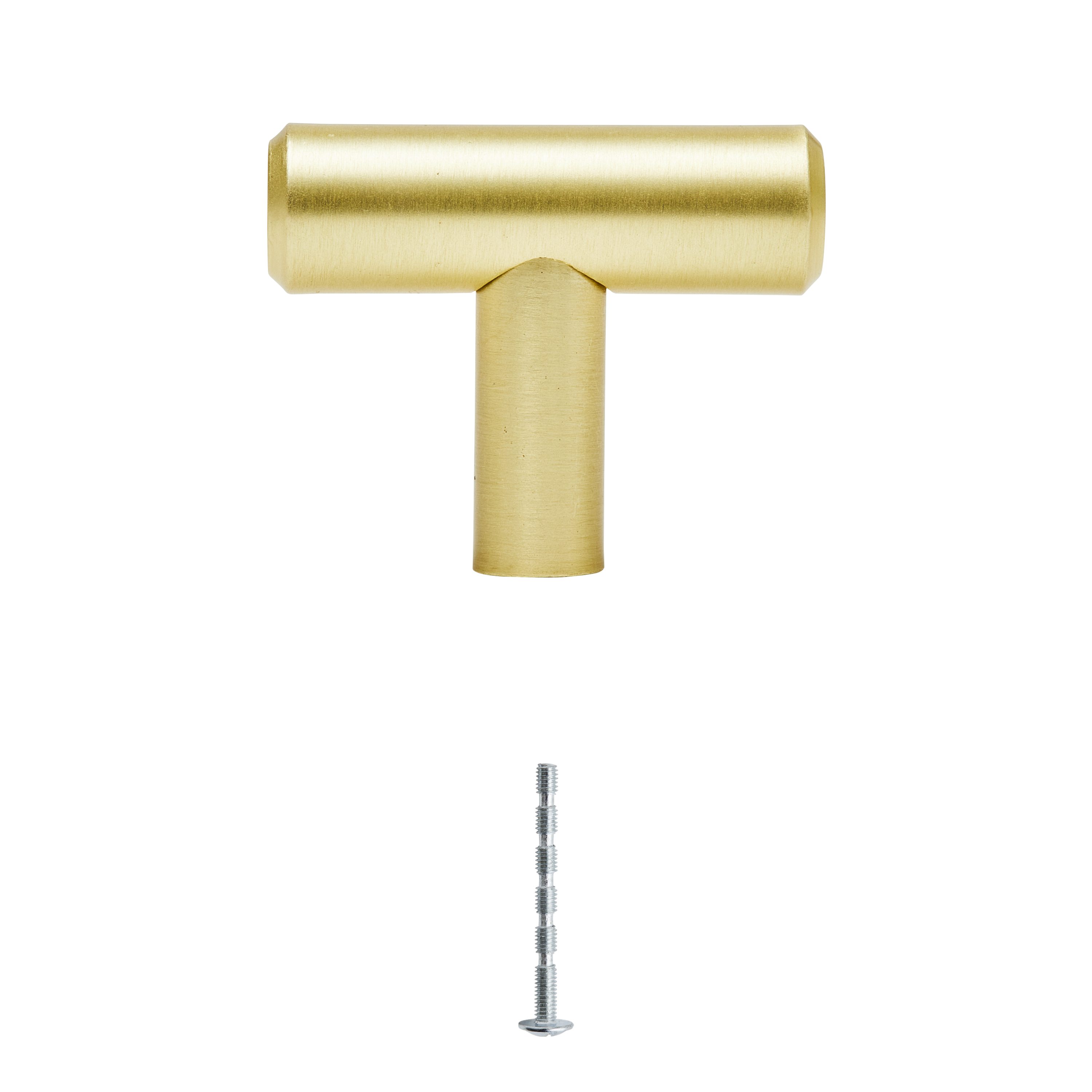 Puxador para móvel aço escovado dourado 40 mm Inspire Urban - 2