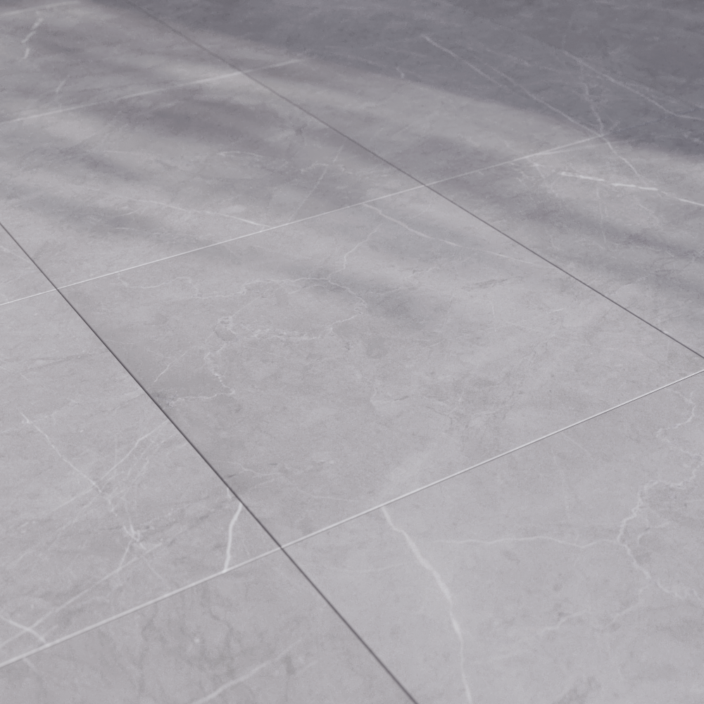 Carrelage sol/mur intérieur effet marbre gris Kanali l.59.5 x L.59.5 cm ARTENS - 8