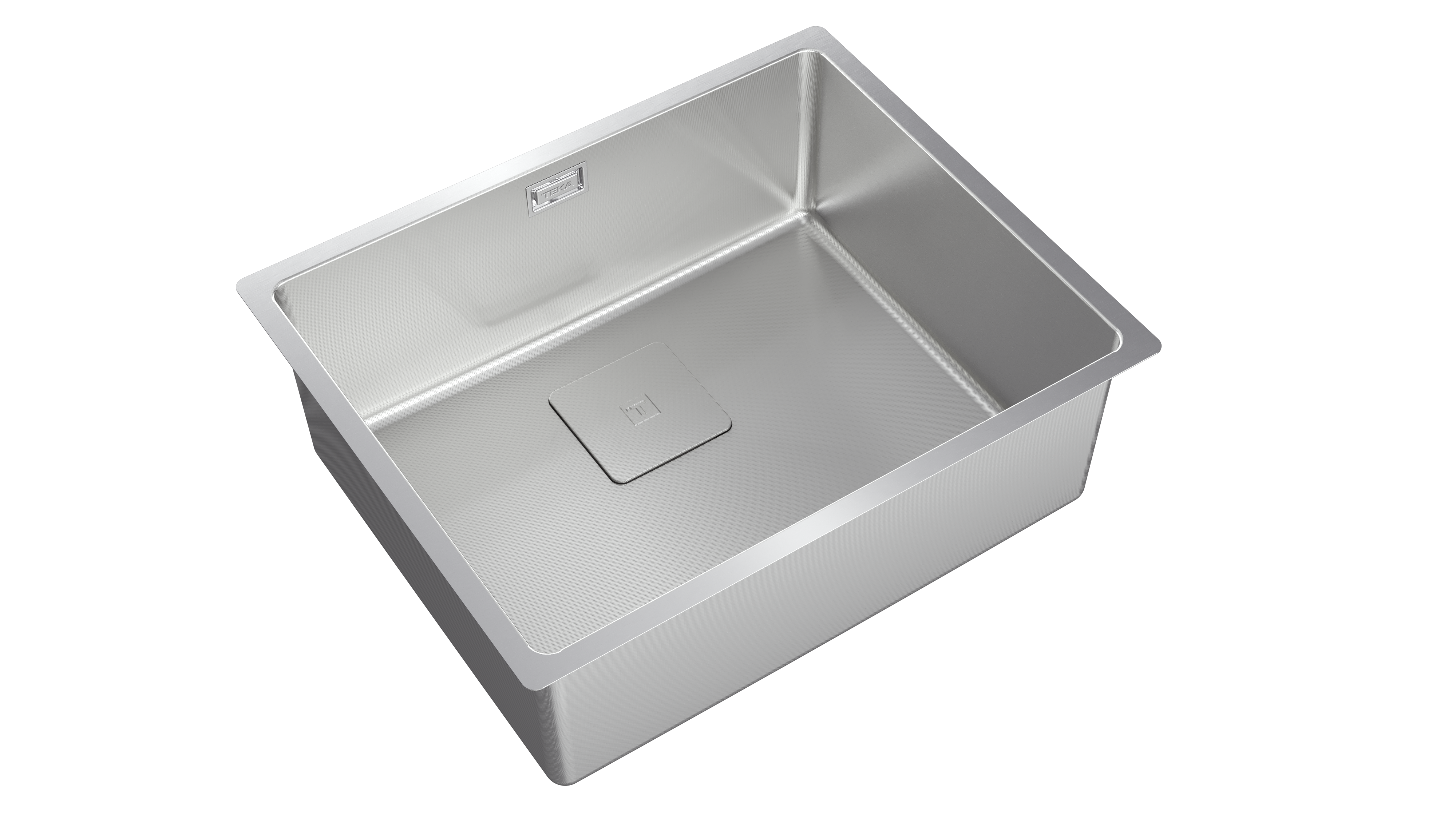 Evier à encastrer 1 cuve, Inox micro-structuré TOPLINEA PURECLEAN Gris - 4