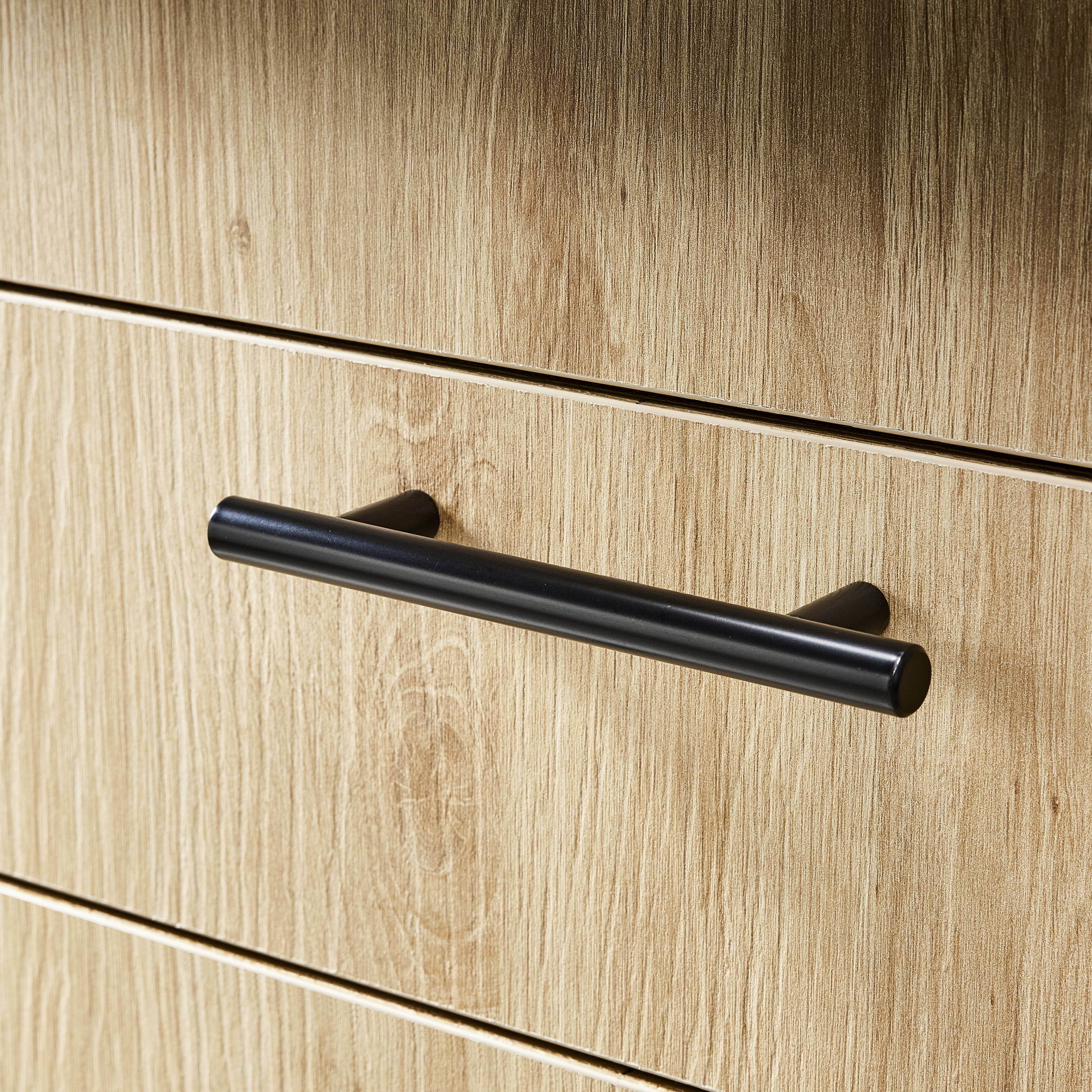 Puxador para móvel asa aço inoxidável preto 96 mm Inspire Sara - 2