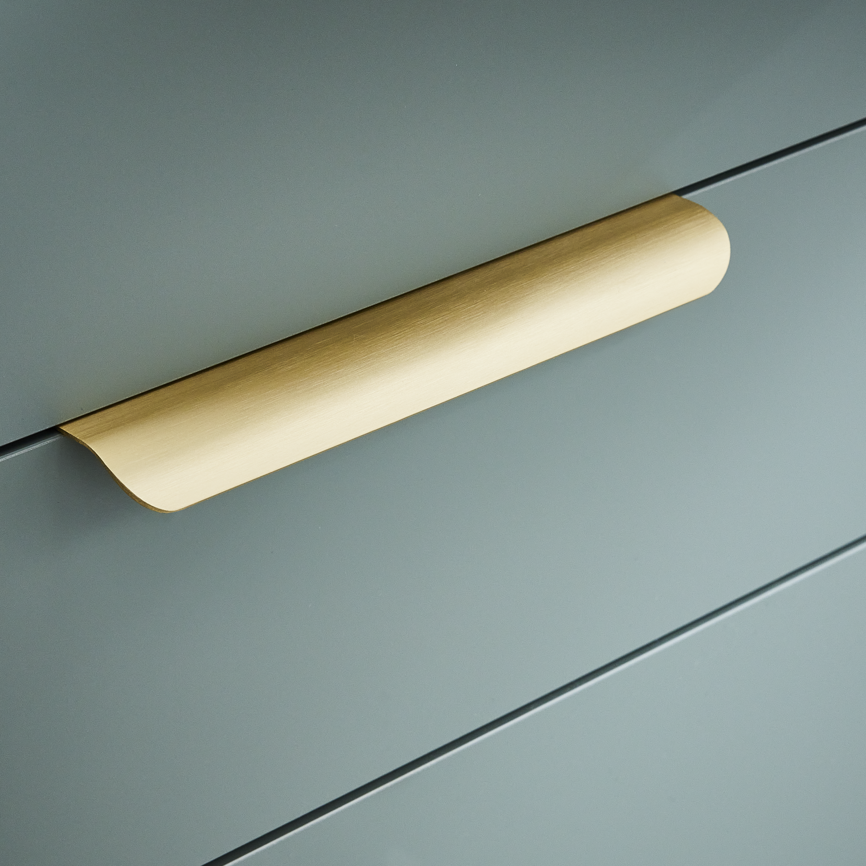 Puxador para móvel asa alumínio escovado dourado 128 mm Inspire Oslo - 2