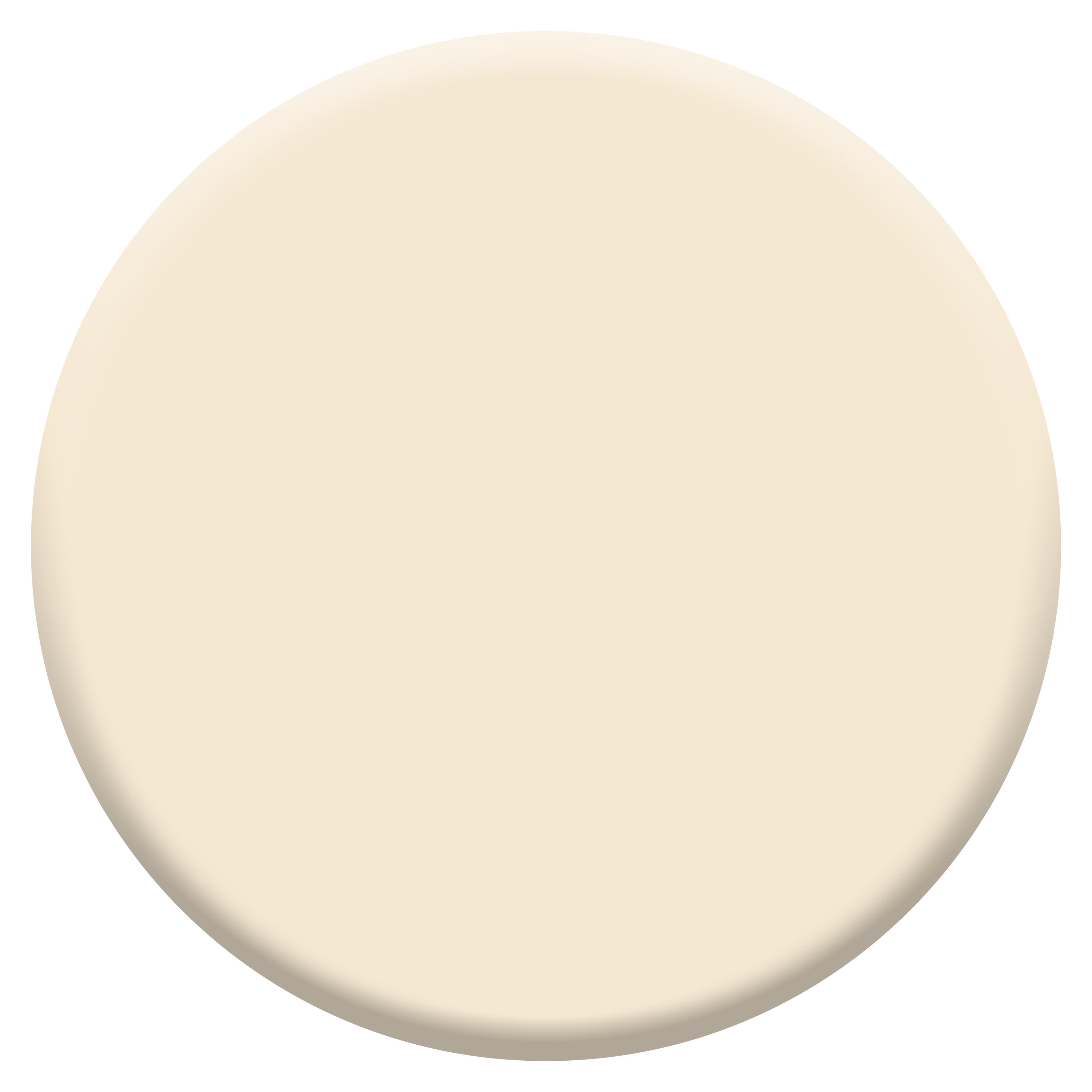 Peinture mur, boiserie blanc cassé satin DULUX VALENTINE Crème de couleur 2.5L - 2