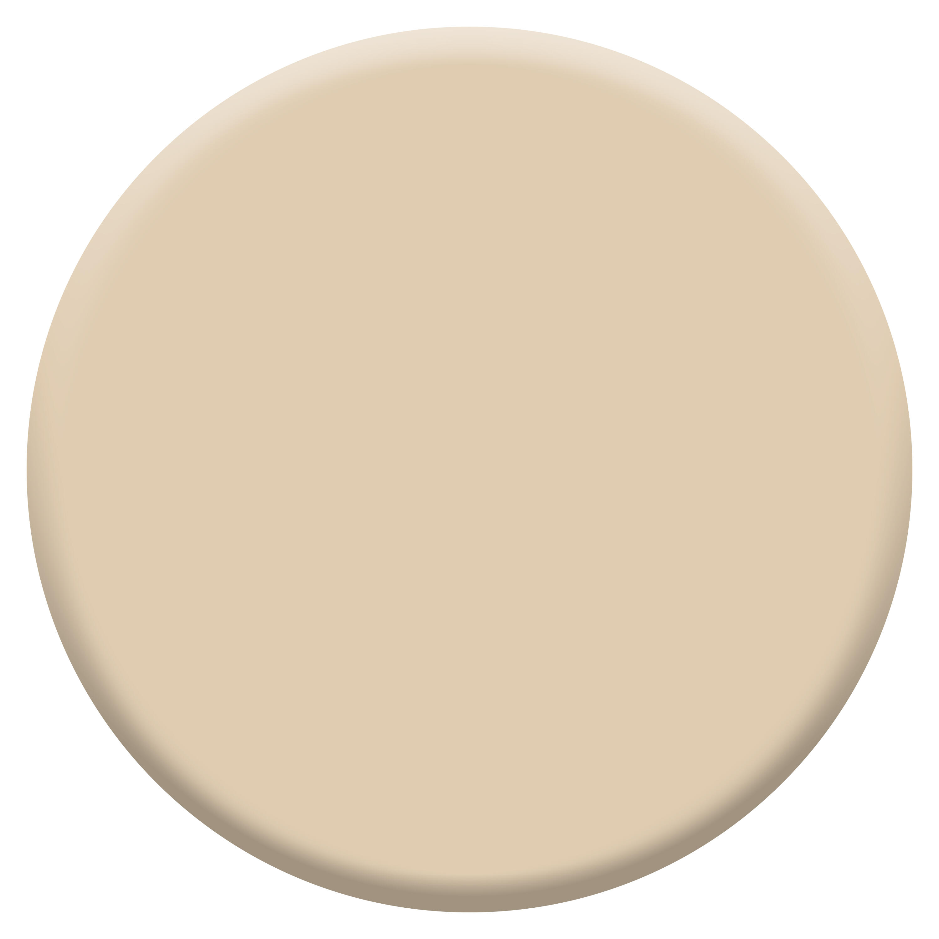 Testeur peinture mur, boiserie biscuit mat DULUX VALENTINE Crème de couleur 0.03 - 2