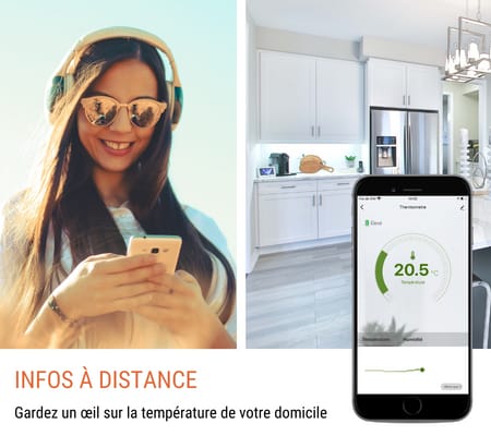 Surveillez à distance la température et l'humidité de votre foyer avec Termo