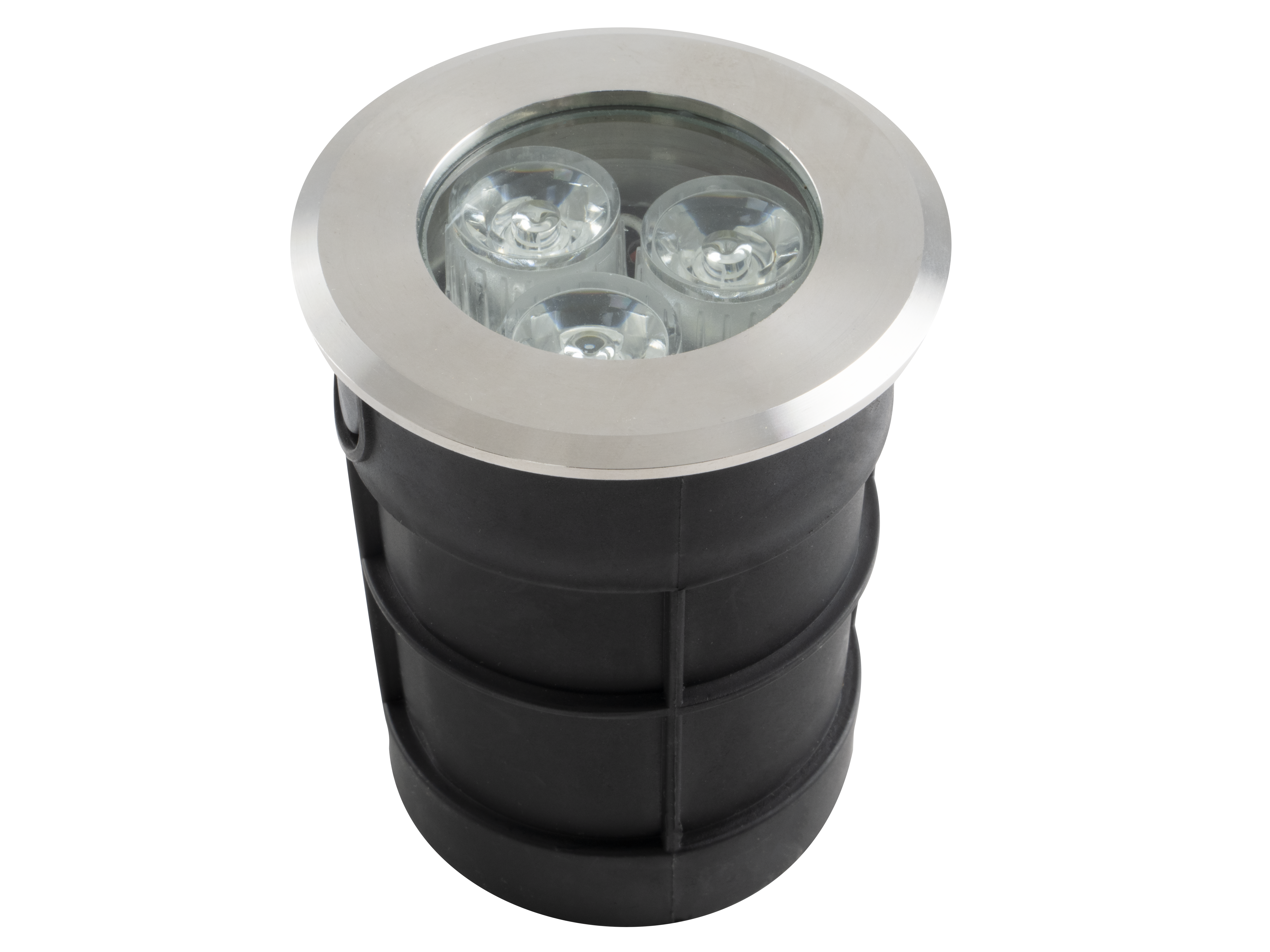 Foco empotrable exterior circular lex90039 led 3w blanco cálido
