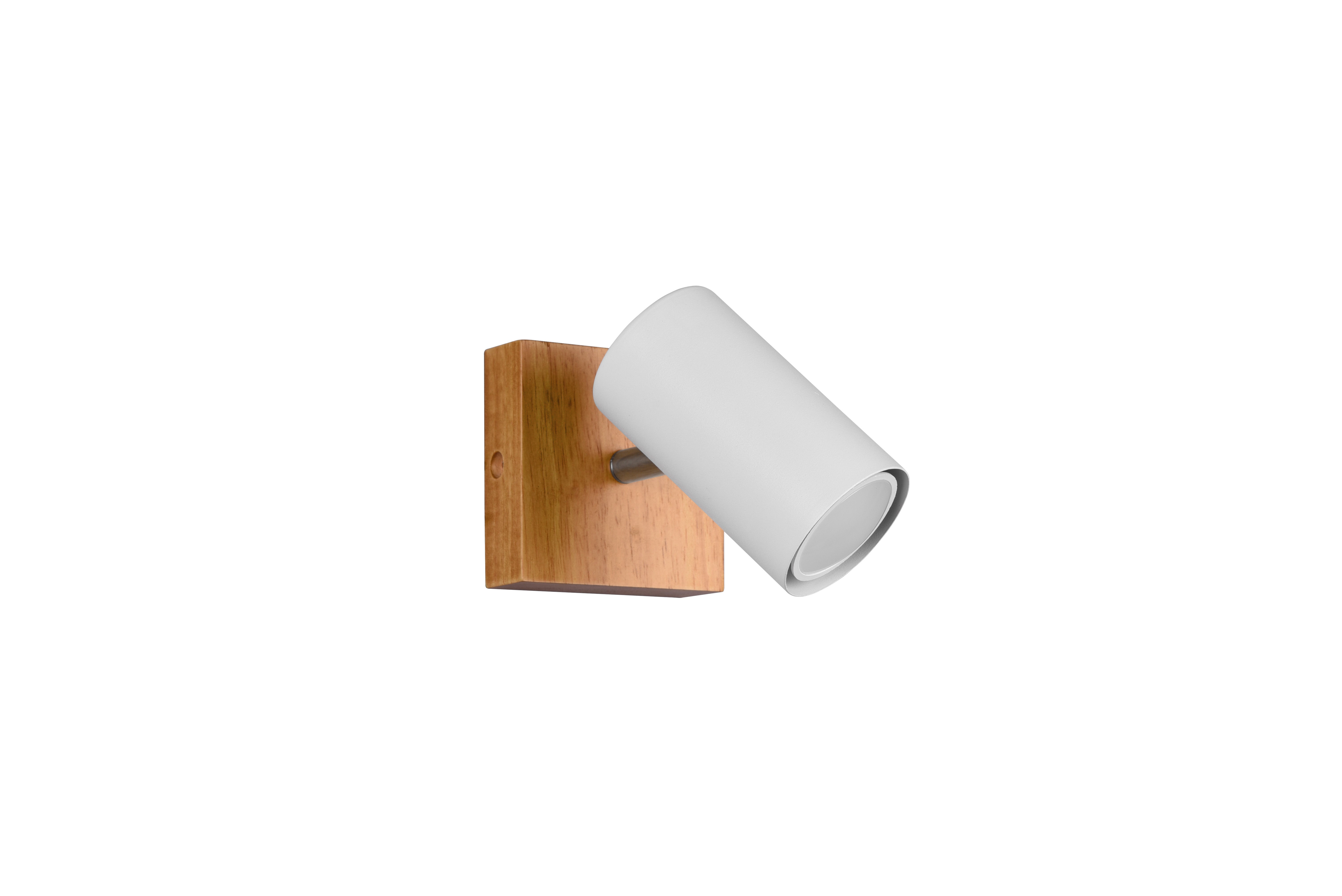 Foco Marley 1 luz GU10 Blanco/Madera - 4