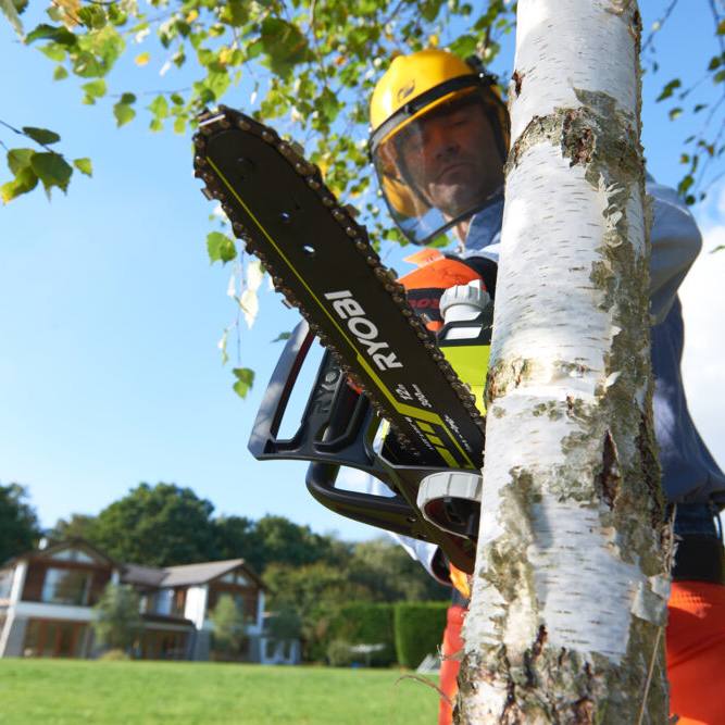 Tronçonneuse sans fil brushless RYOBI One+ RCS18X3050F 18V, 1x5Ah, 30 cm - 2