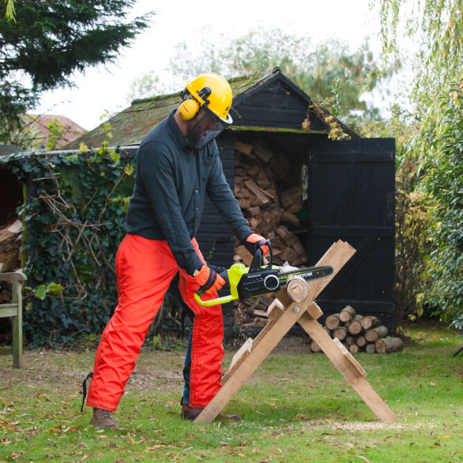 tronçonneuse sur batterie Ryobi