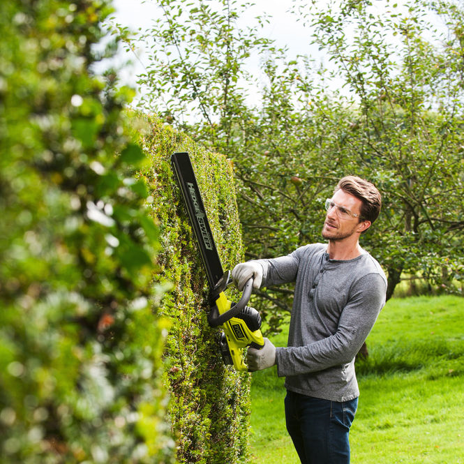 Taille-haie hybride RYOBI ONE+ RHT1850H25HS Hybride, 18V 2.5Ah L.50 cm - 5