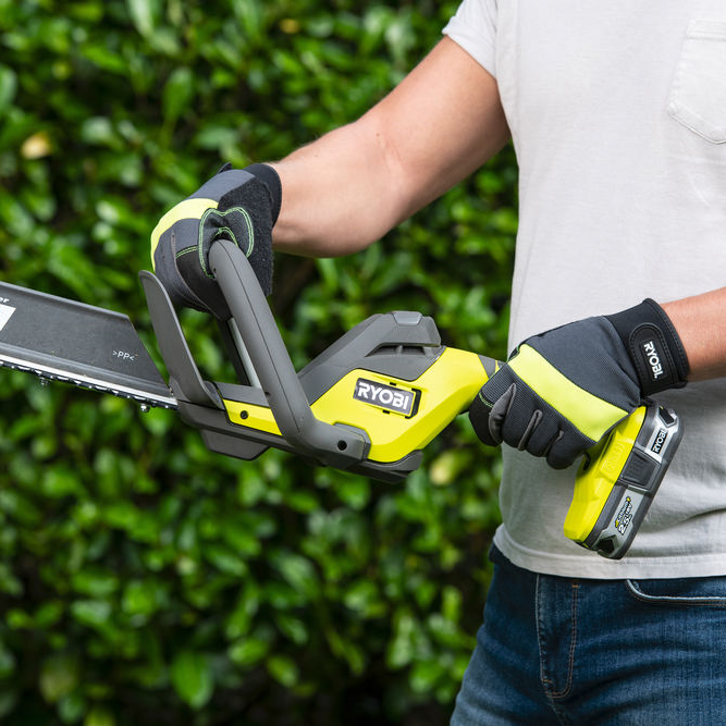 Taille-haie sans fil RYOBI One+ Ry18ht55a 18V, L.55 cm, 1 batterie 4Ah - 5