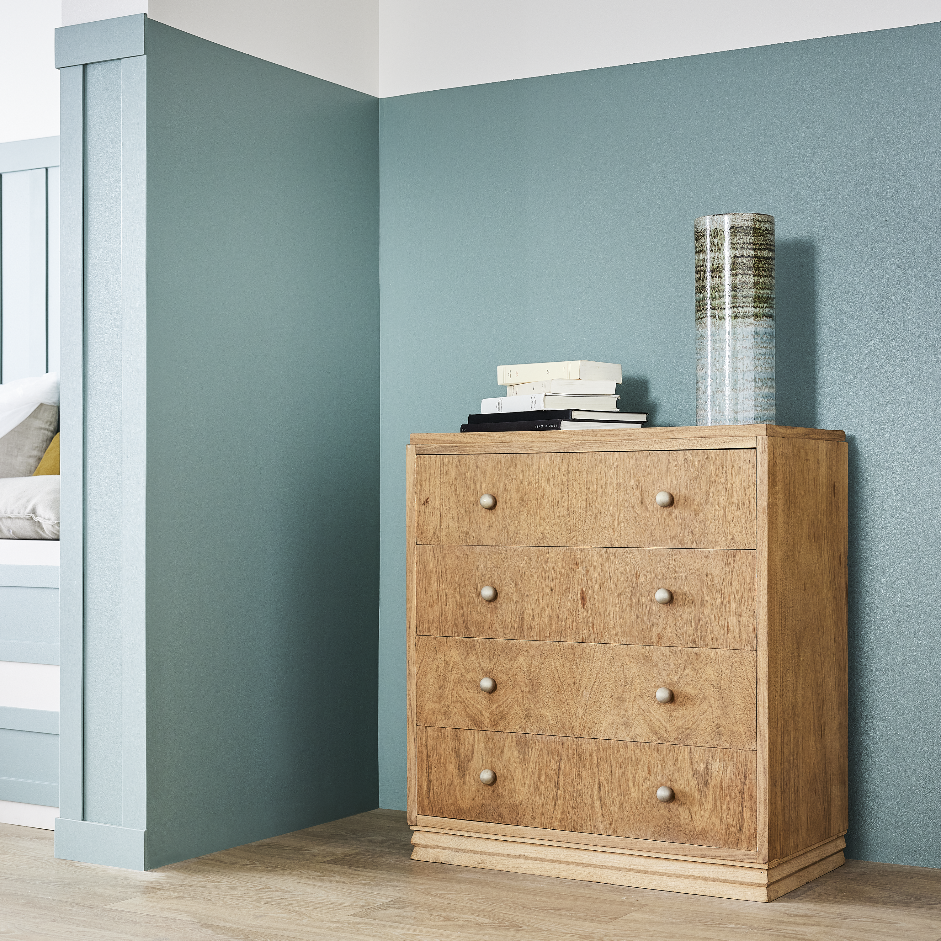 Puxador para móvel alumínio escovado dourado 35 mm Inspire Jamy - 10