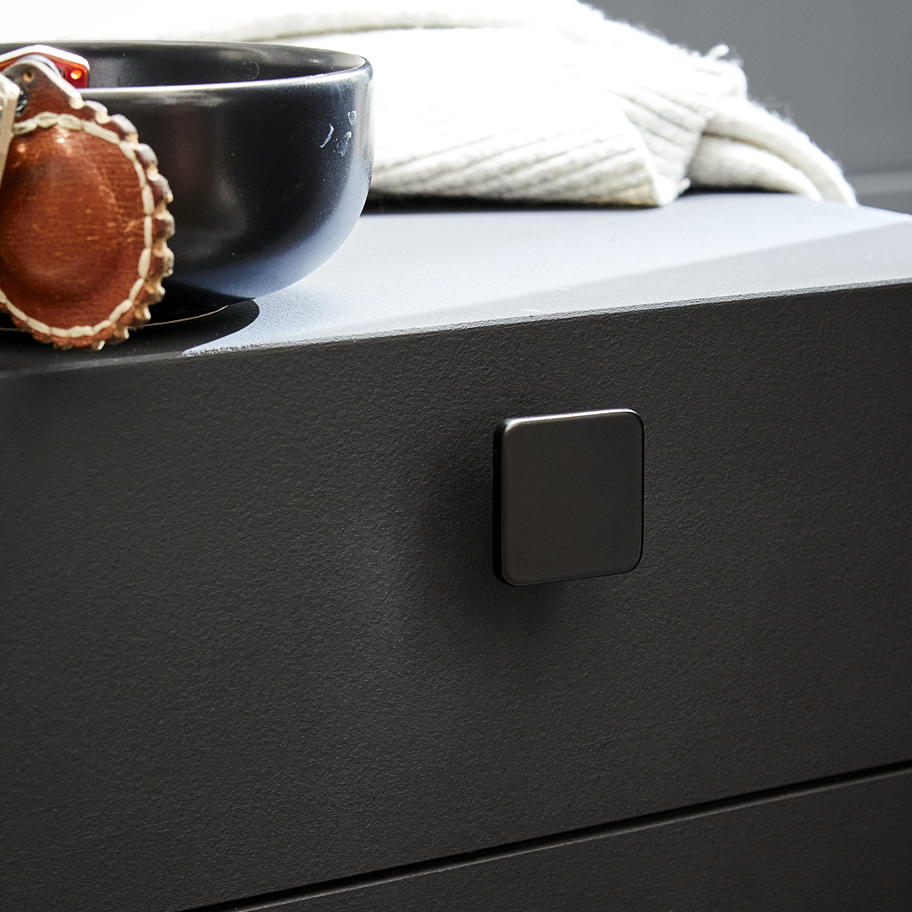 Puxador para móvel alumínio preto 40 mm Inspire Keo - 2