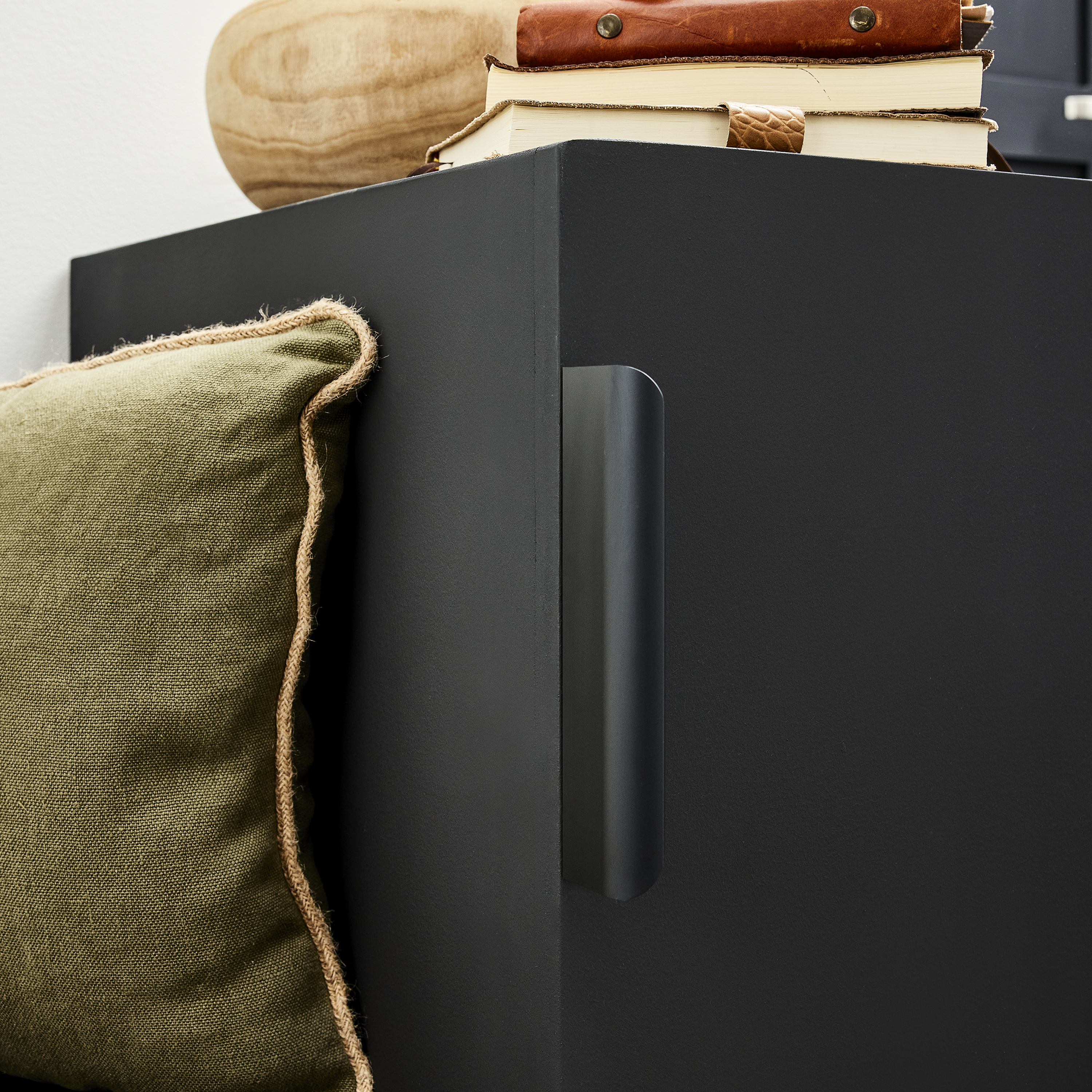 2 Puxadores preto mate 180 mm Spaceo Evo'M Oslo - 19