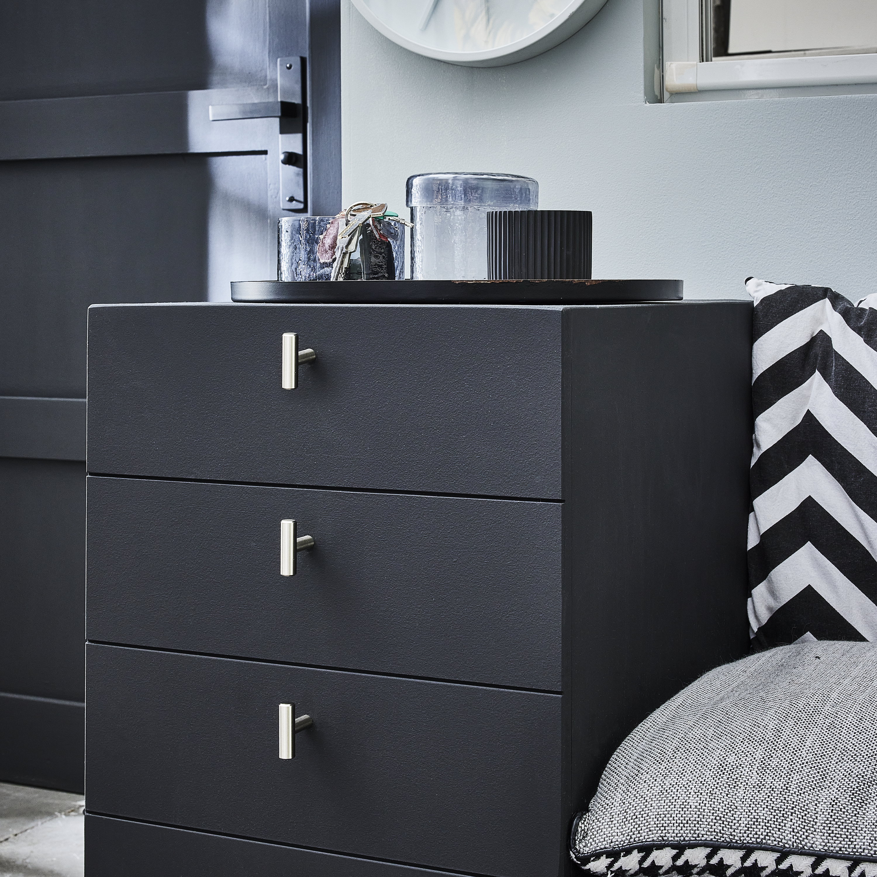 Pomolo per mobili INSPIRE urban in acciaio argento spazzolato opaco H 40 mm L 12 mm - 4