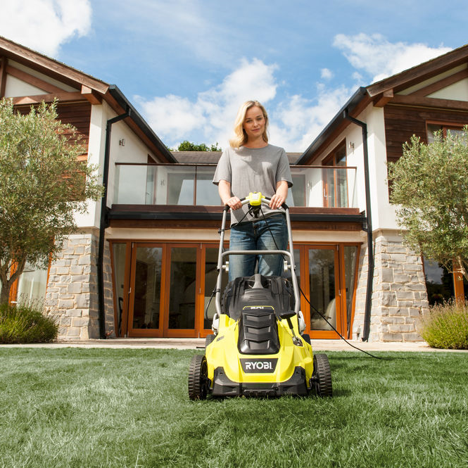 Tondeuse électrique RYOBI Rlm4018, 1800 W 220-240 V, l.40 cm - 2