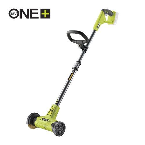 Nettoyeur de sol sur batterie RYOBI RY18PCA-0 18 V + brosse métallique