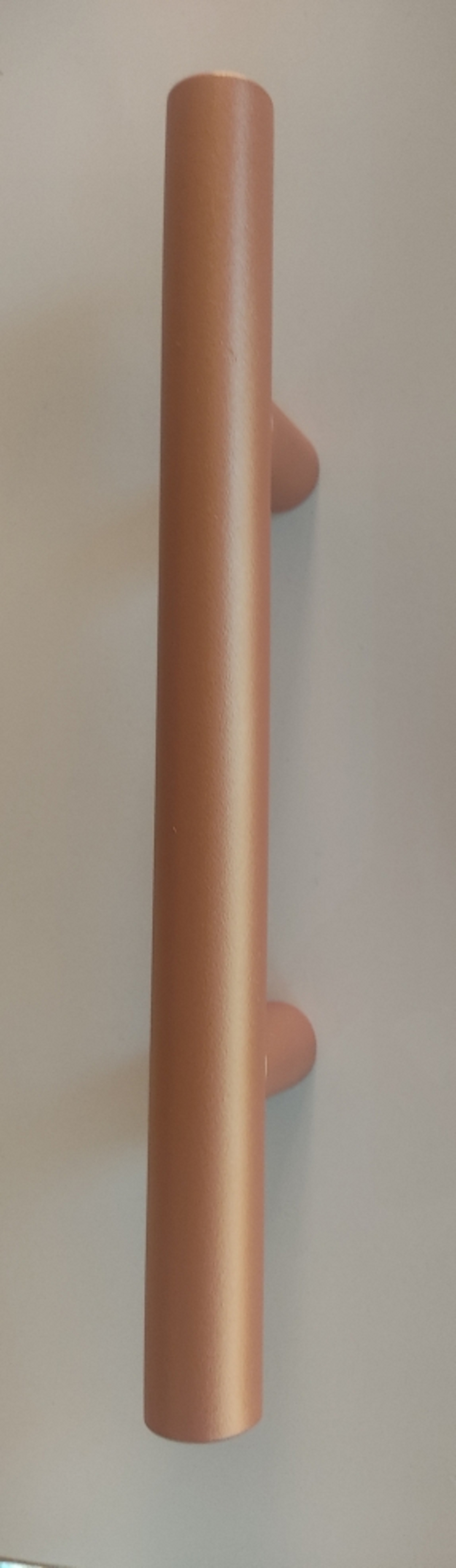 Tirador mueble amarillo / dorado distancia entre eje 250 mm