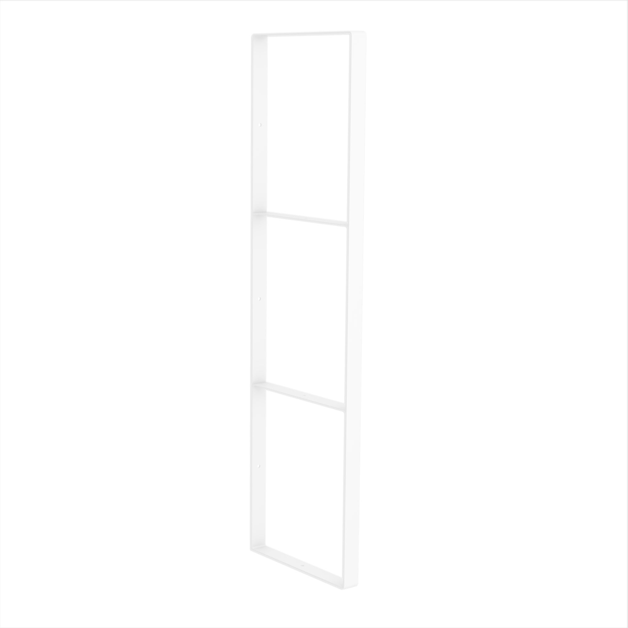 Escuadra decorativa blanco epoxi alt. 91 x an. 26 cm