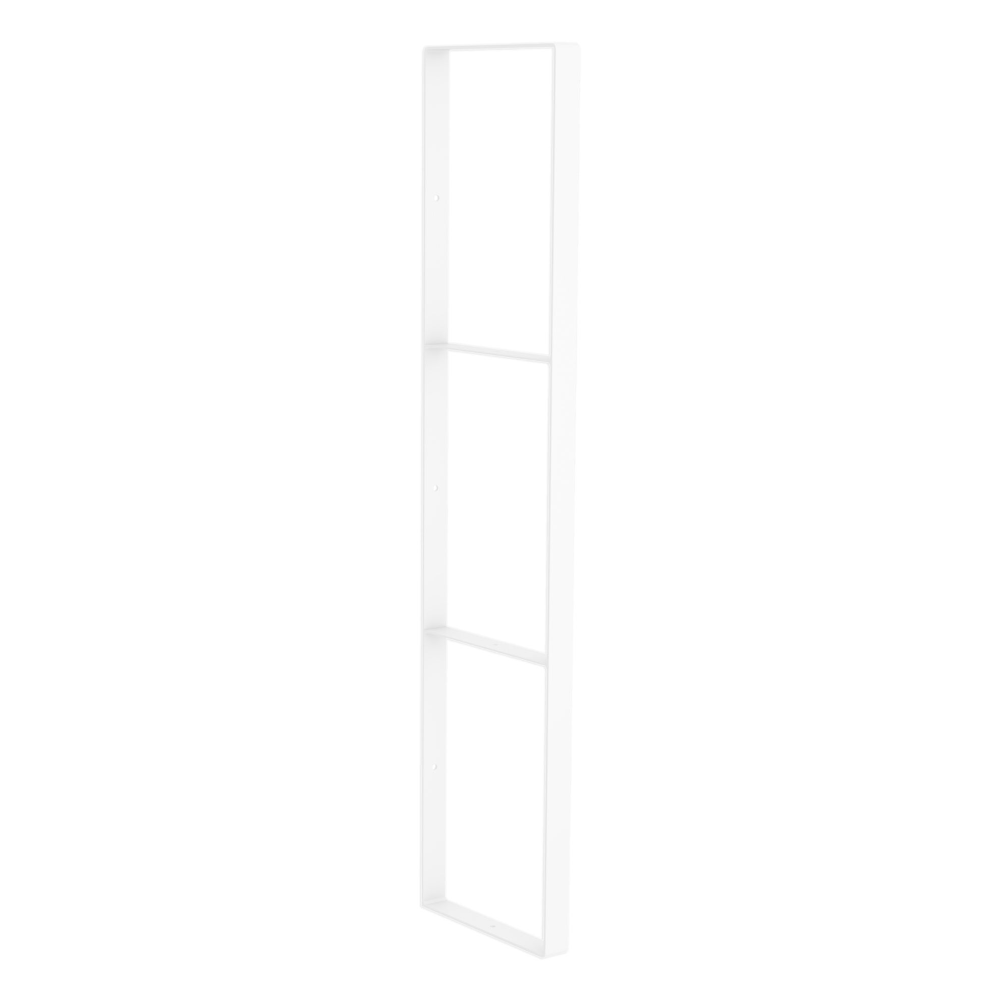 Escuadra decorativa blanco epoxi alt. 91 x an. 21 cm
