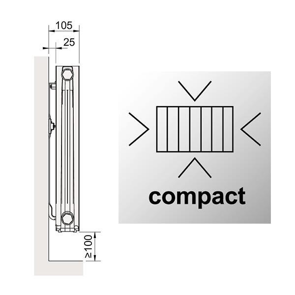 radiateur compact design - 6