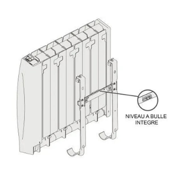pose radiateur electrique acova - 7