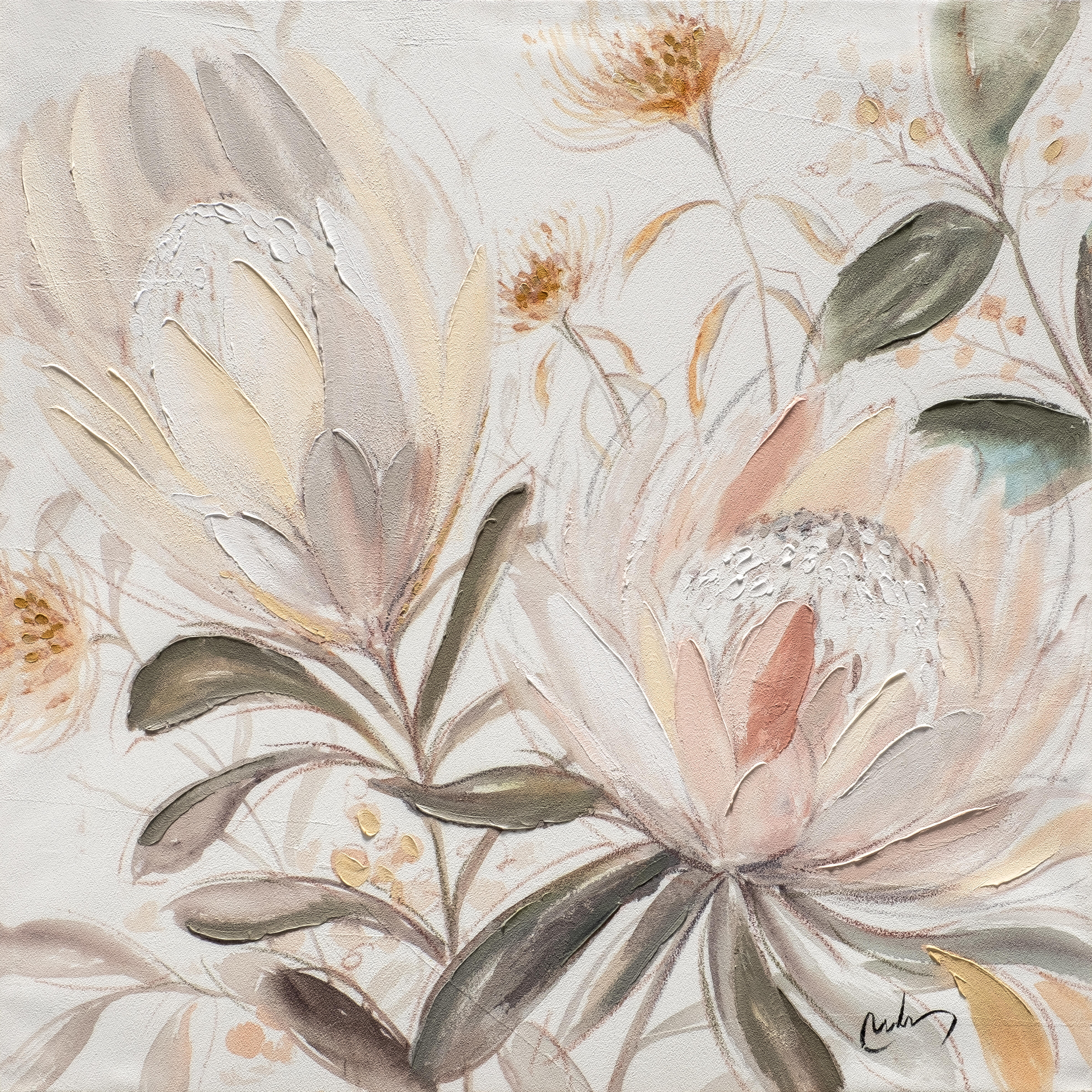 Botânico, plantas ou floral