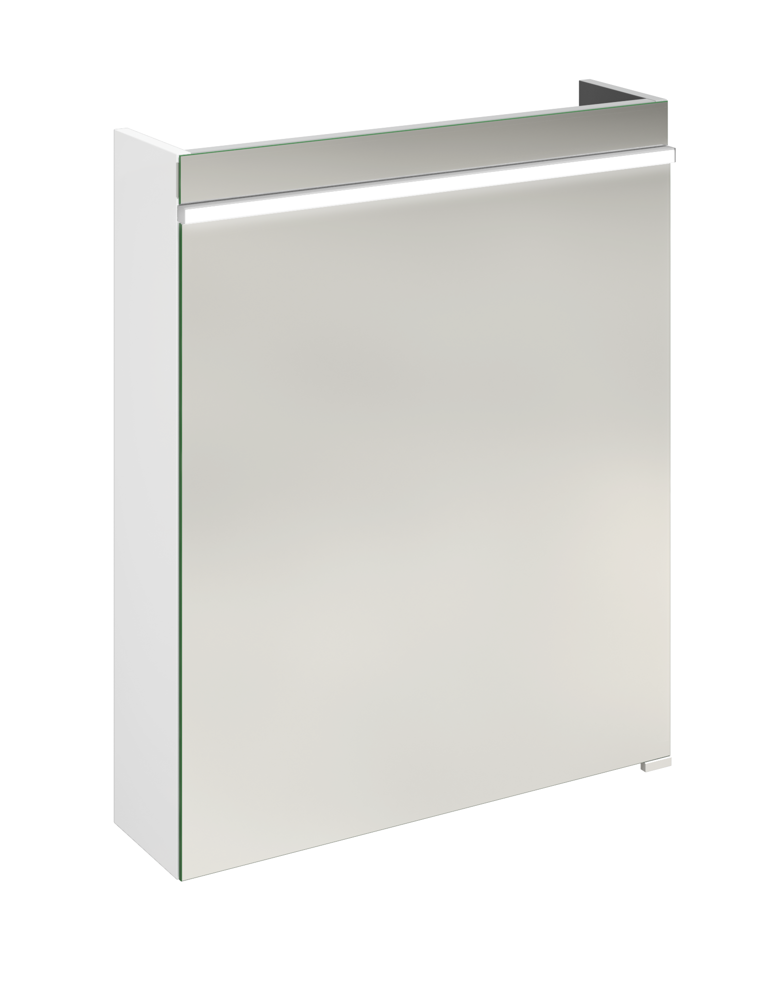 Armoire led Edony l. 60 cm H. 72.2 cm P. 16.5 cm, blanc Edony | Leroy ...
