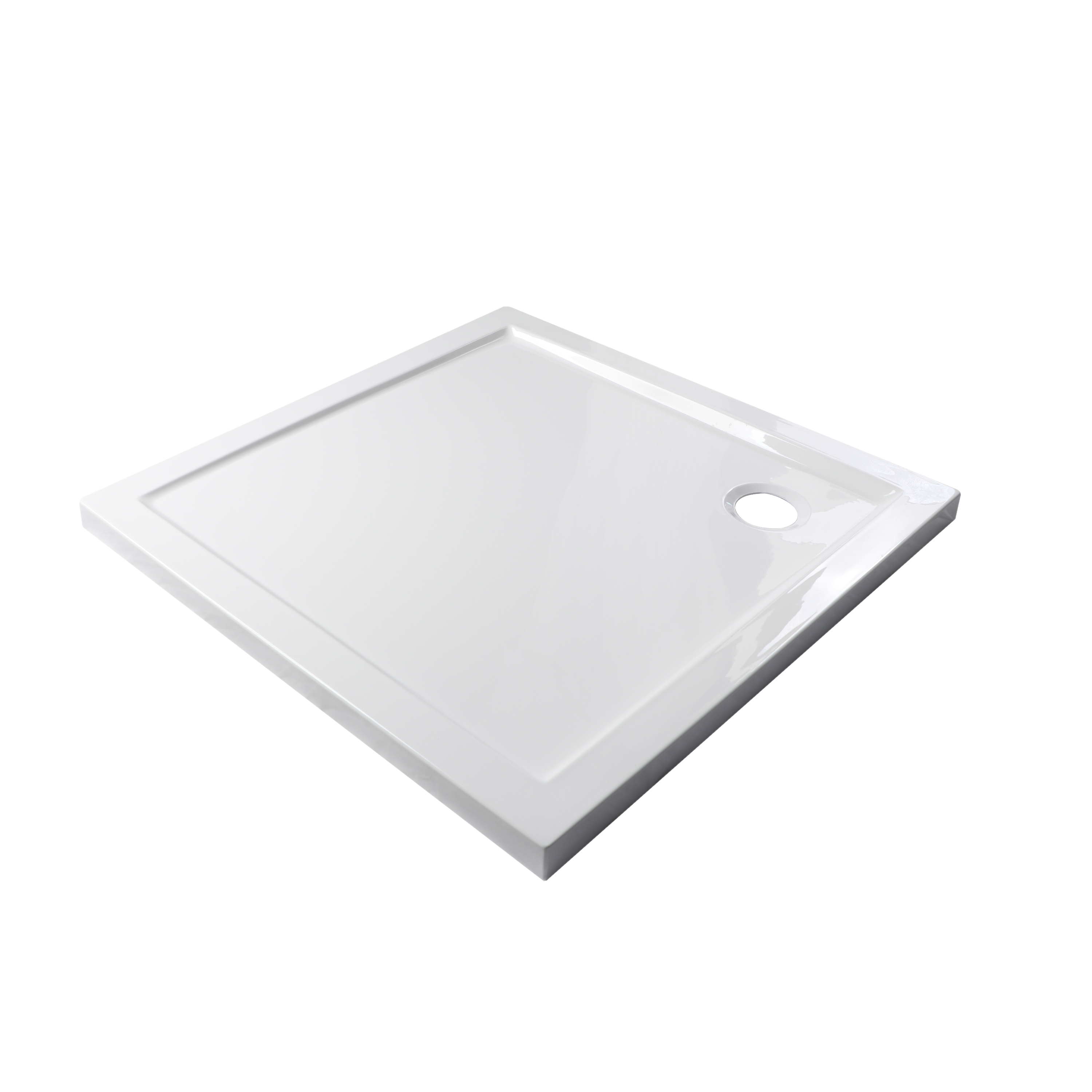 Piatto doccia SENSEA in pmma Essential bianco L 90 x L 90 x H 5 cm lucido - 6