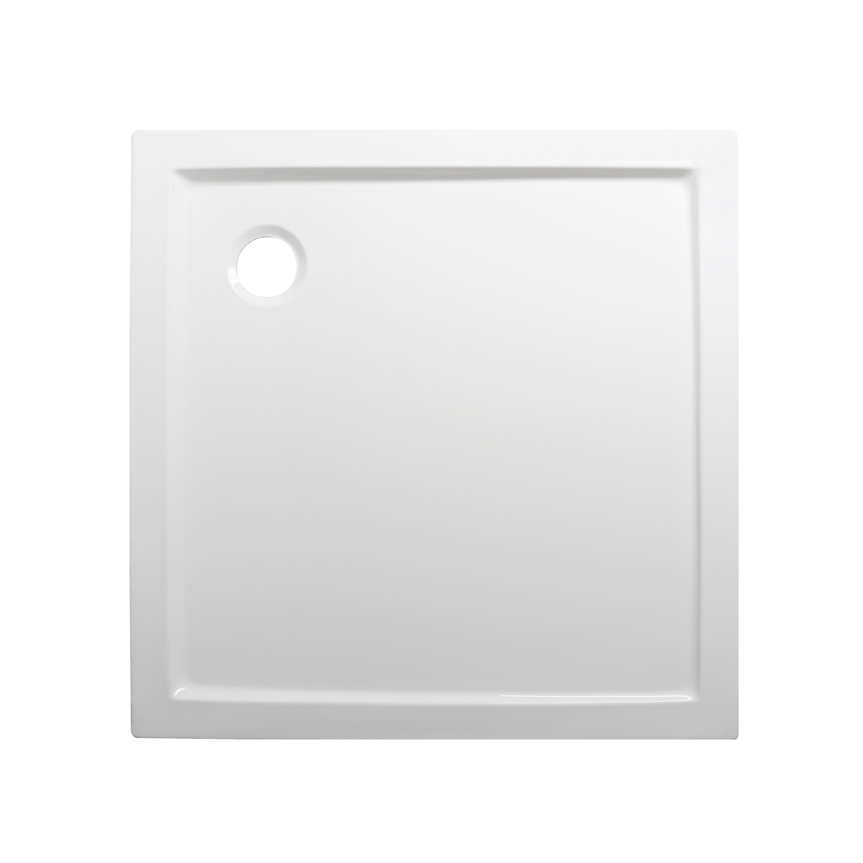 Piatto doccia SENSEA in pmma Essential bianco L 90 x L 90 x H 5 cm lucido - 5