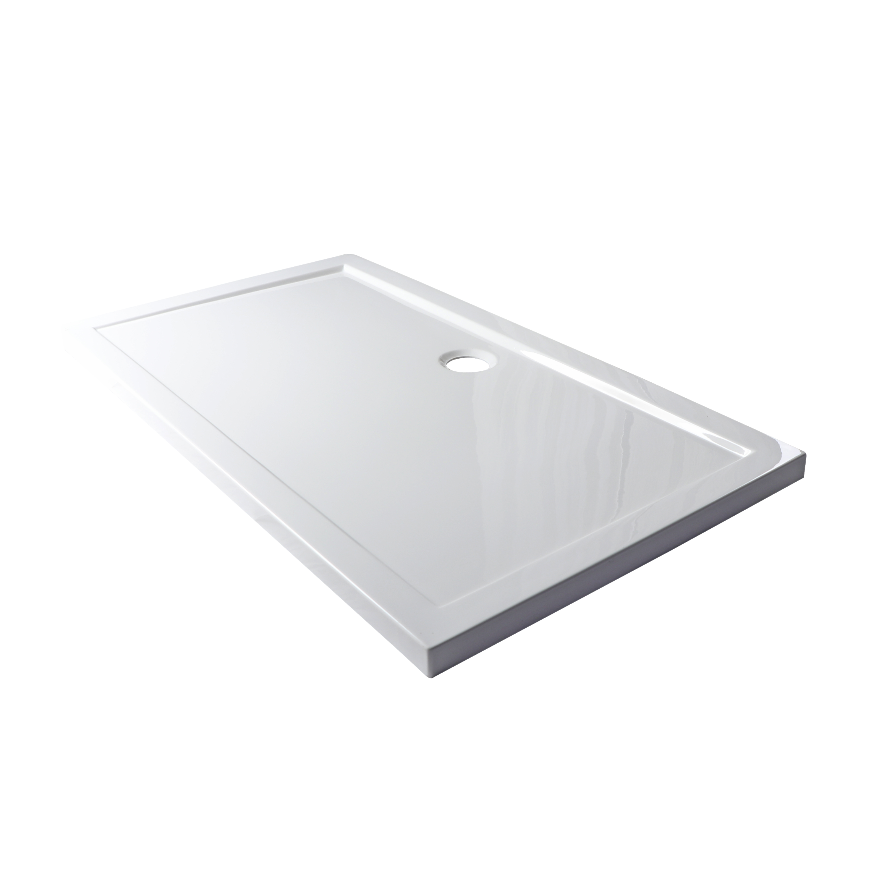 Piatto doccia SENSEA in pmma Essential bianco L 80 x L 140 x H 5 cm lucido - 4