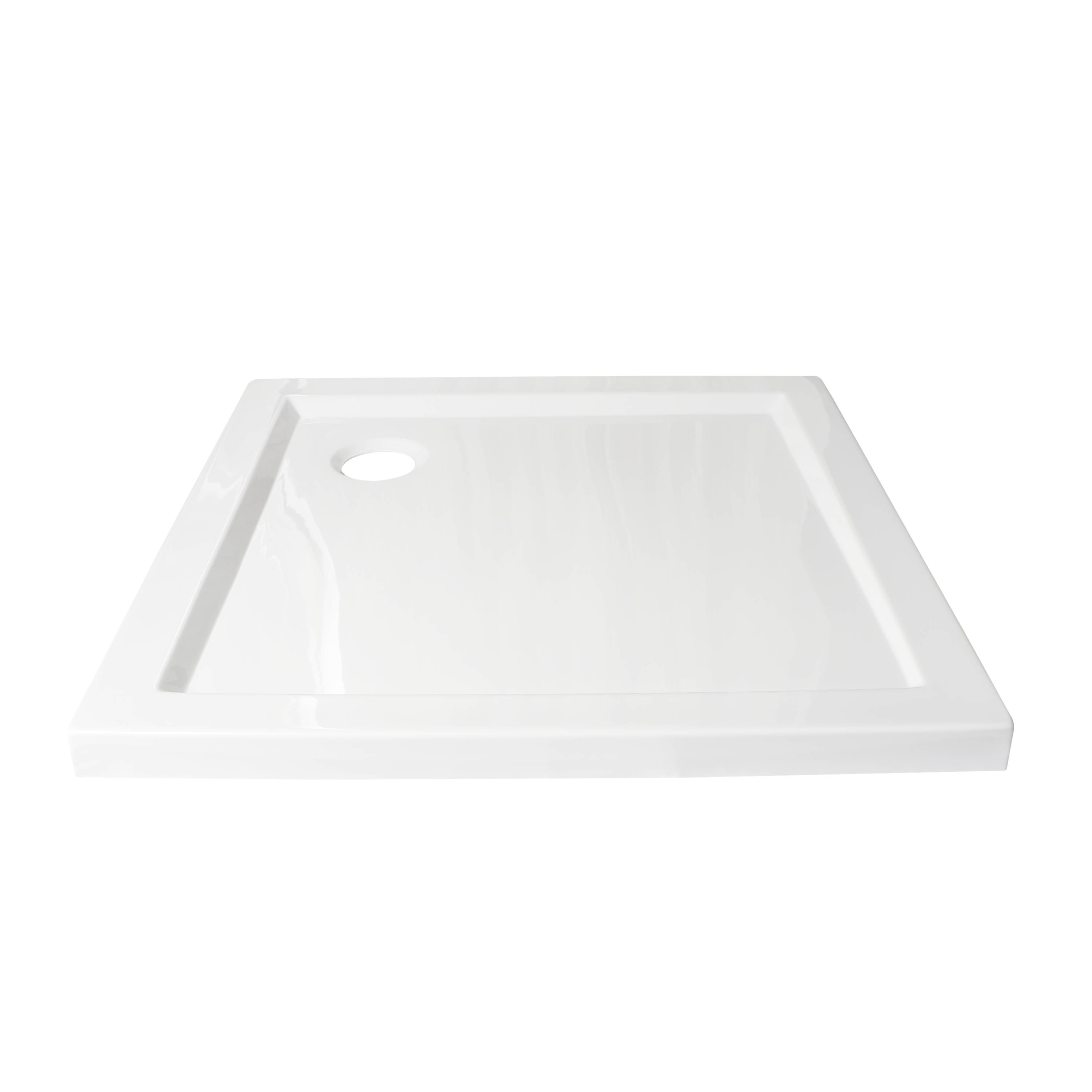 Base de duche 80x80 cm branco Sensea Essential - 3