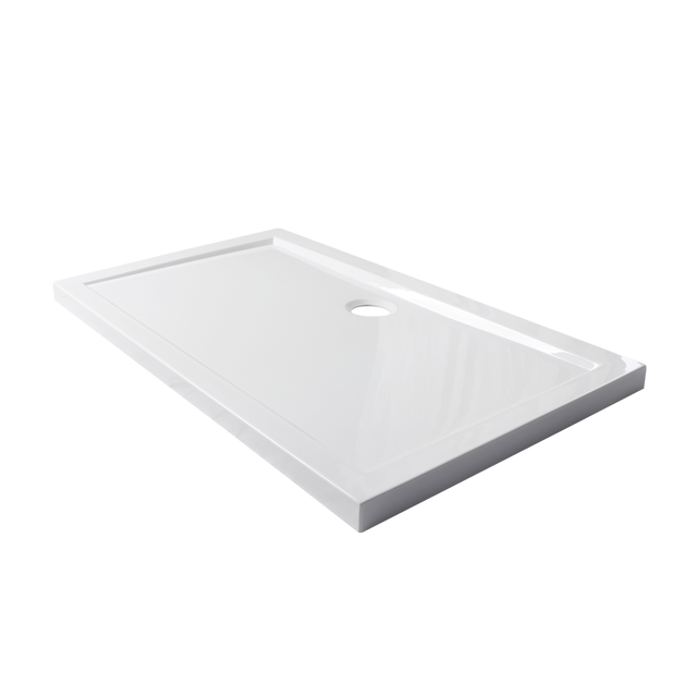 Piatto doccia SENSEA in PMMA Essential bianco L 70 x L 120 x H 5 cm lucido
