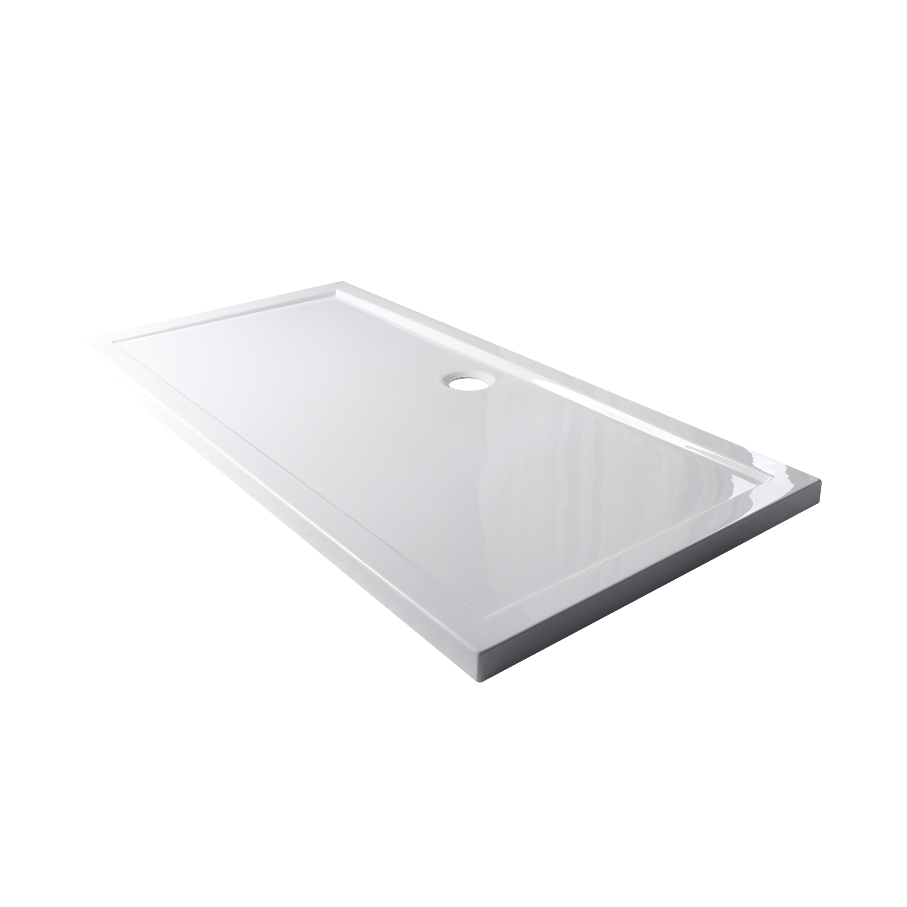 Piatto doccia SENSEA in pmma Essential bianco L 80 x L 160 x H 5 cm lucido - 3