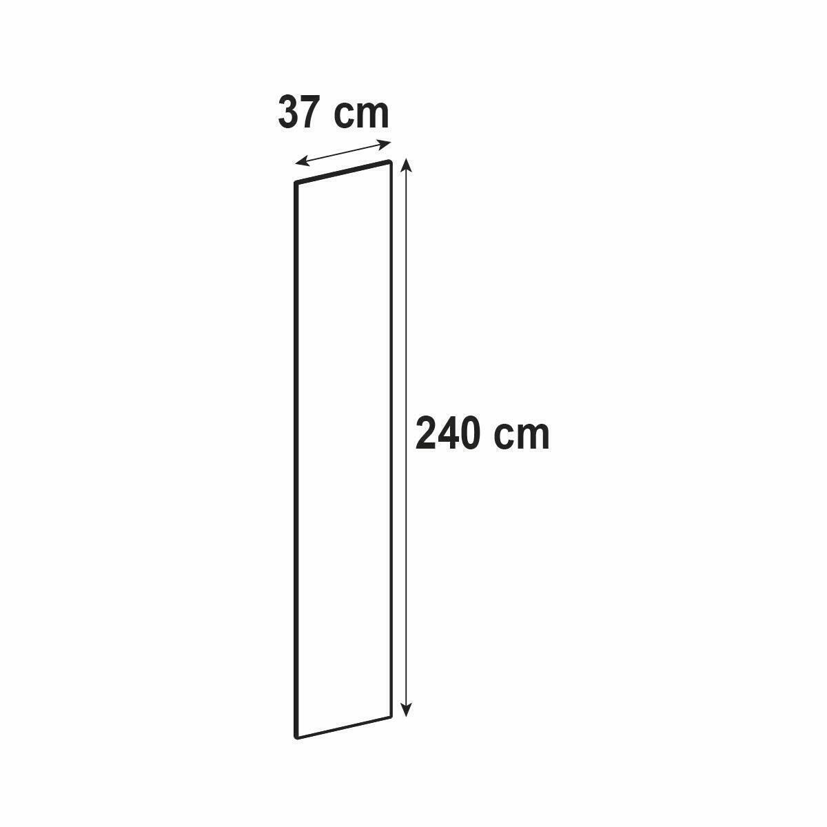 Porte de cuisine DELINIA ID Vienne lin mat H.240 x l.37 cm - 6