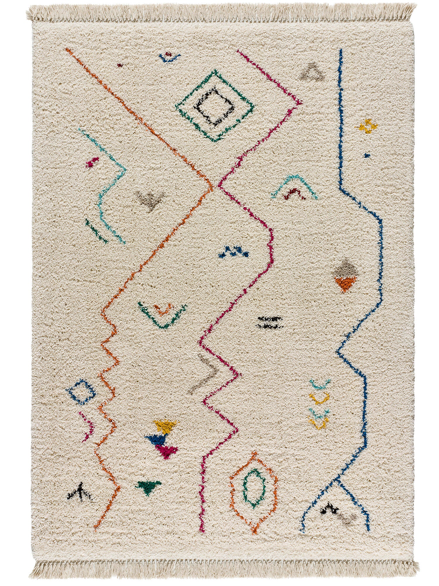 Alfombra polipropileno yebel 817 multicolor 200x290cm