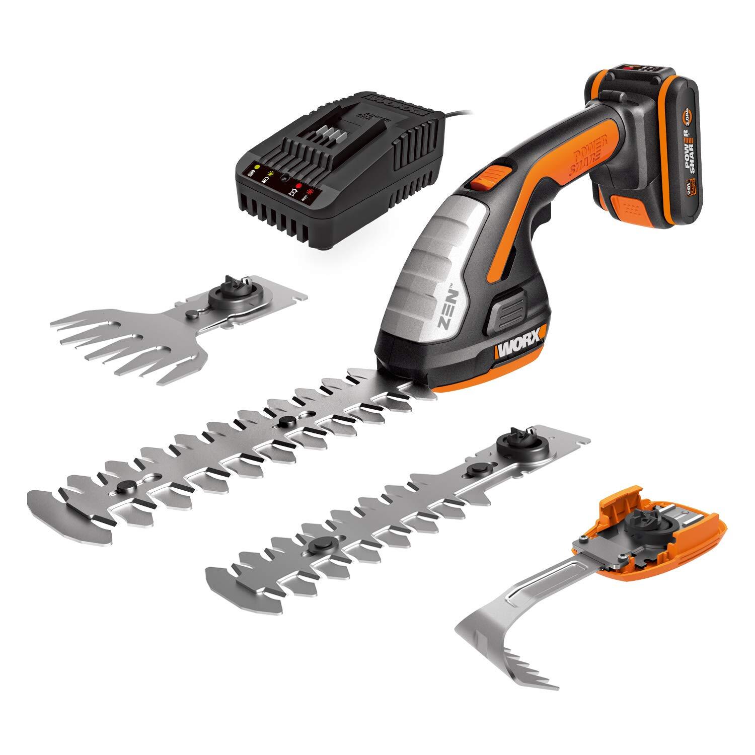 Worx Cortasetos De Batería 4-En-1 De 20V Y 2Ah Zen , Leroy Merlin