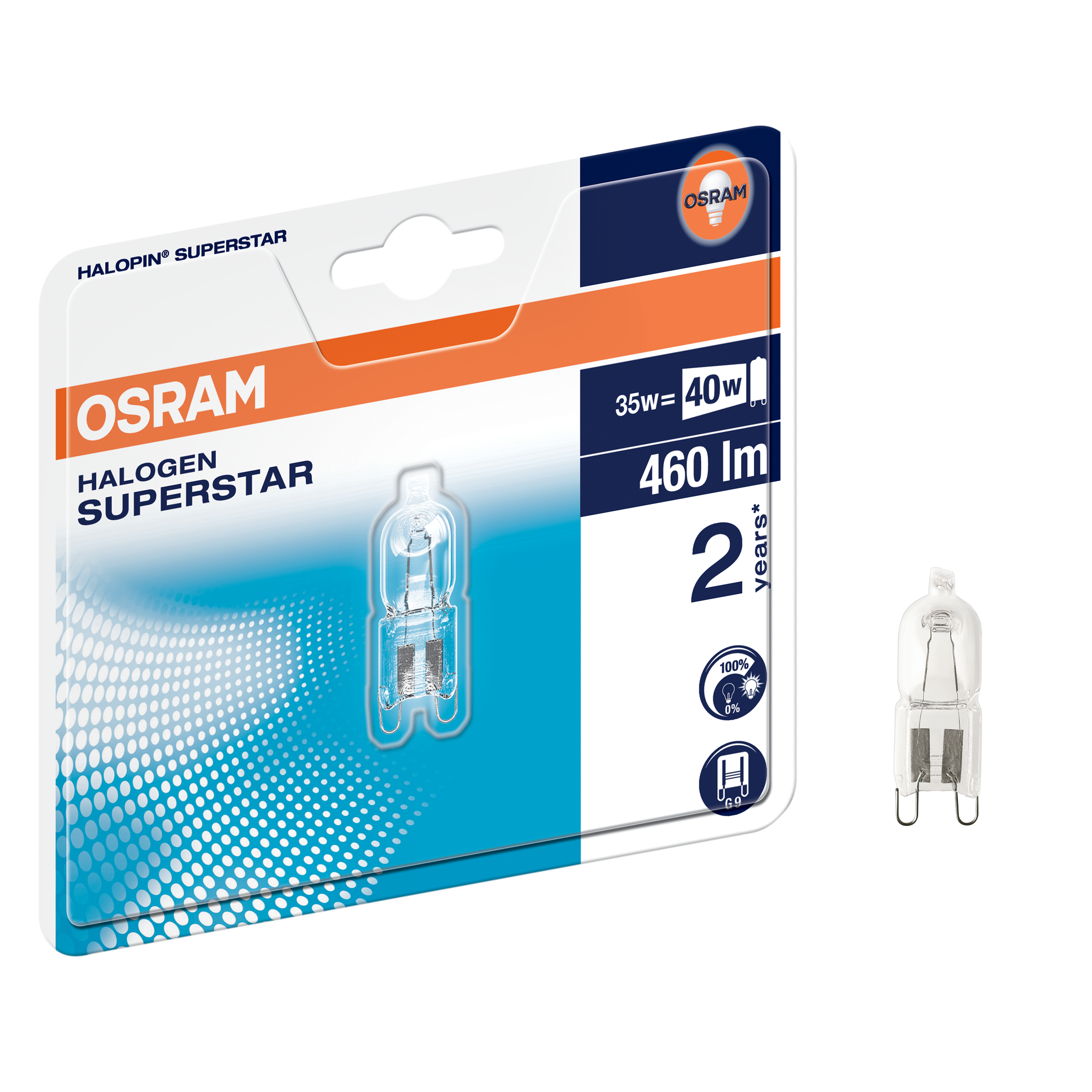 Żarówka halogenowa G9 35 W 460 lm Osram - 4